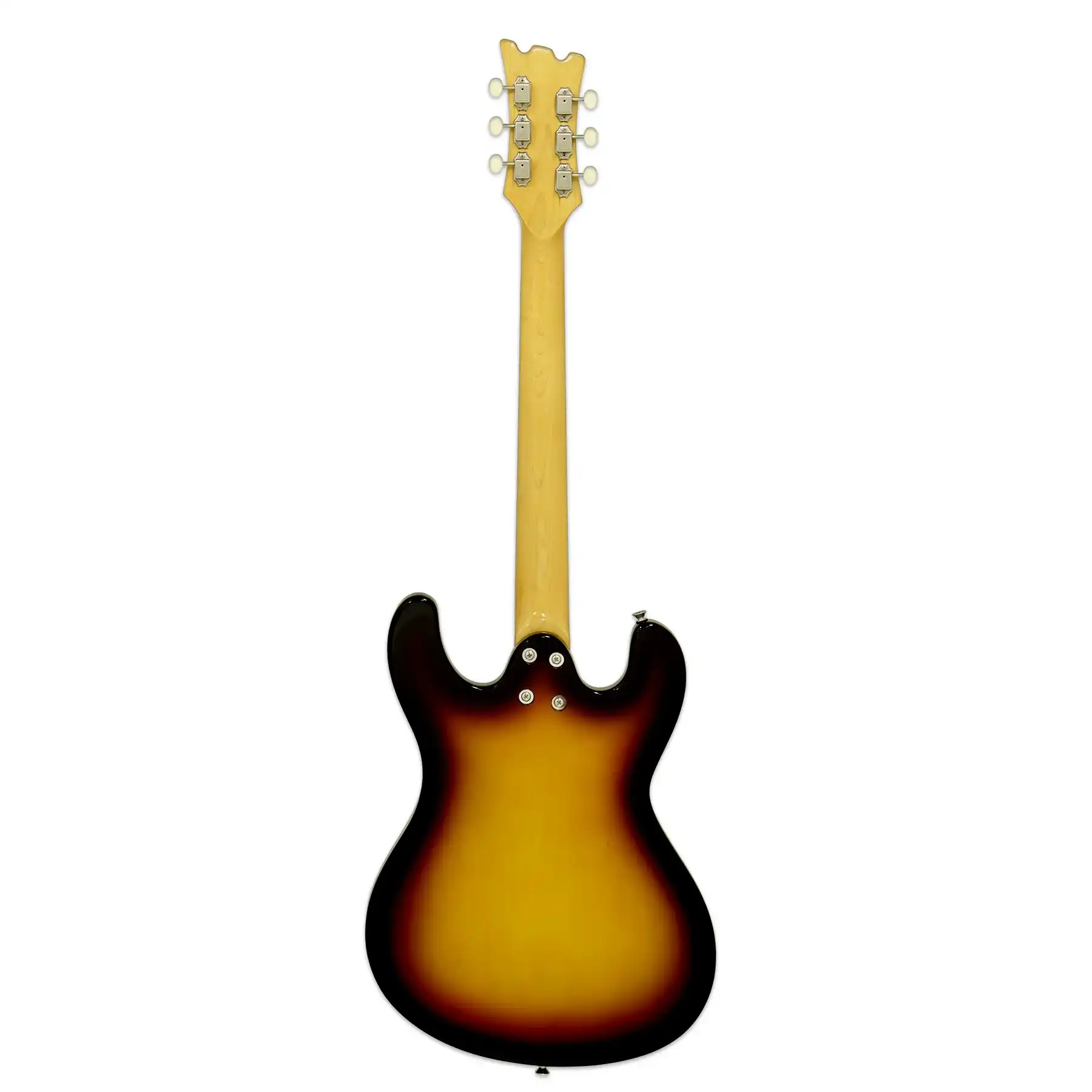 Aria DM-206 Pro II Retro Classics Electric Guitar - 3 Tone Sunburst - Image 4