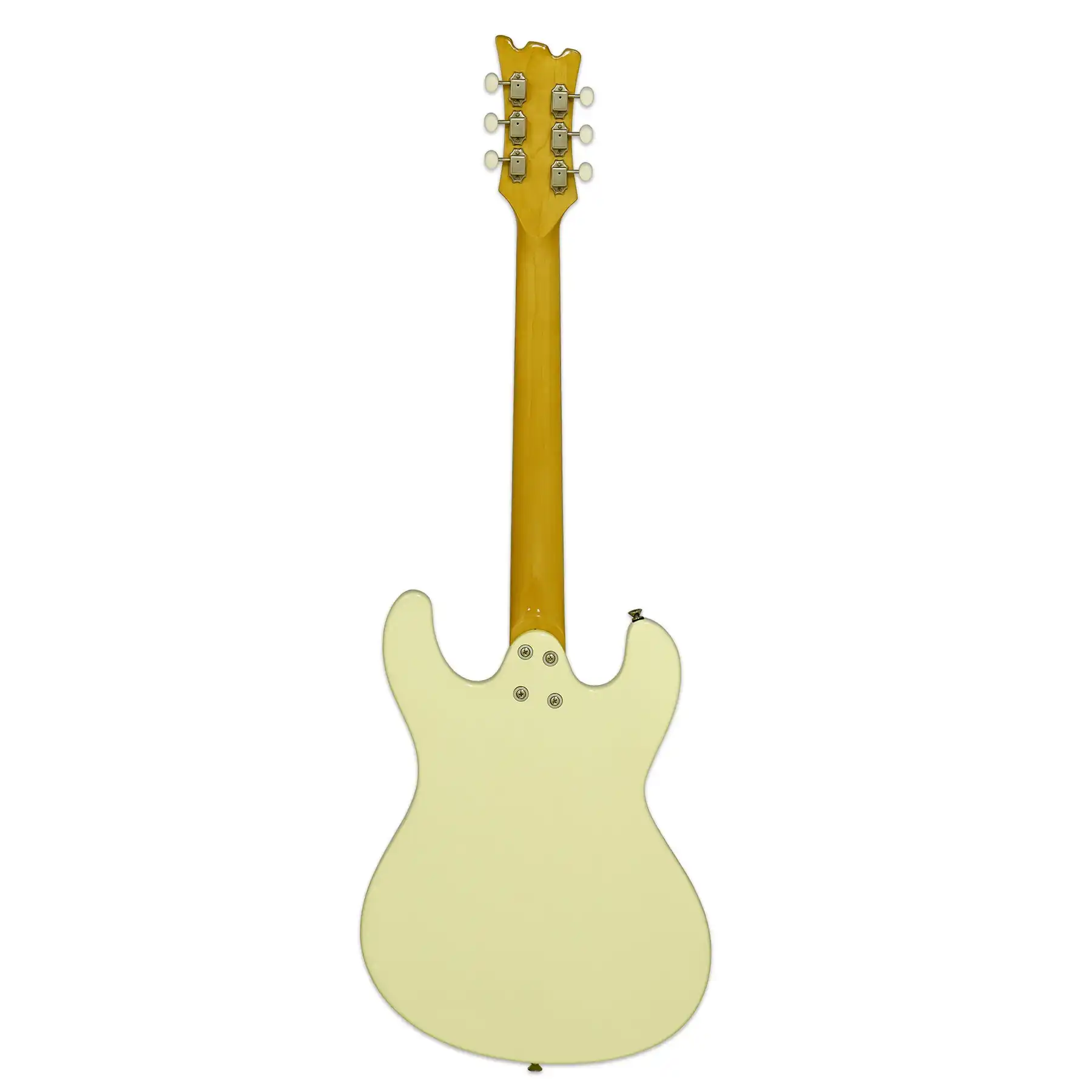 Aria DM-206 Pro II Retro Classics Electric Guitar - Vintage White - Image 4
