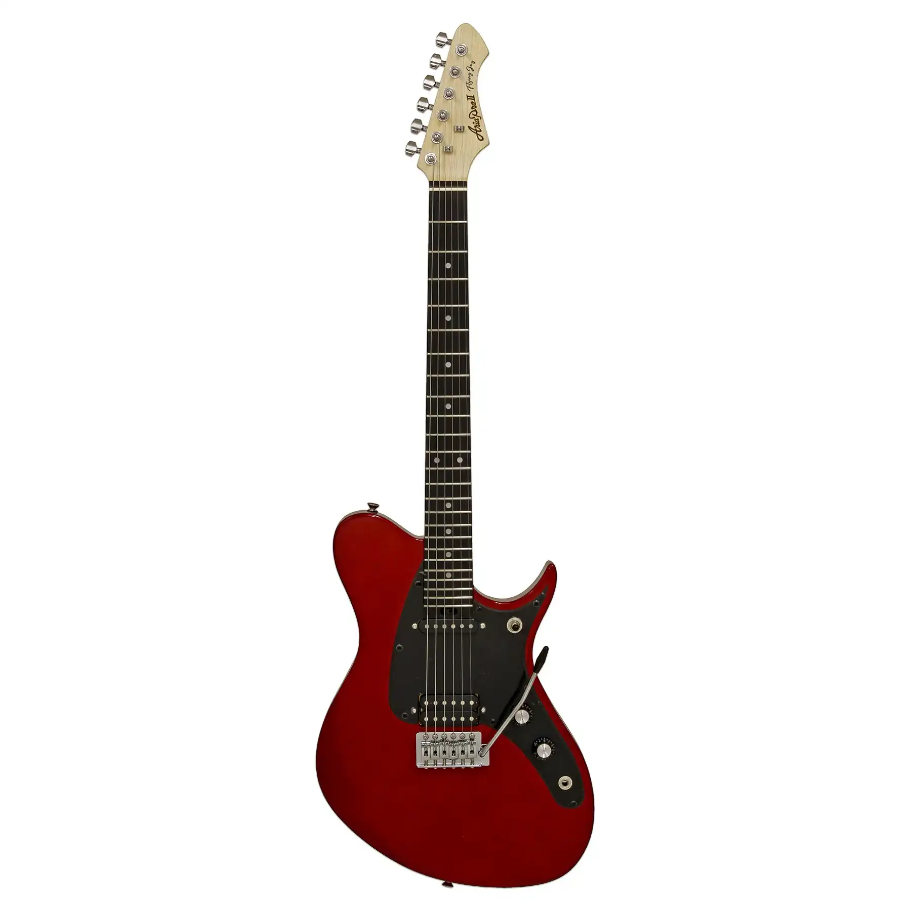 Aria J-1 Pro II Electric Guitar - Candy Apple Red - Image 3