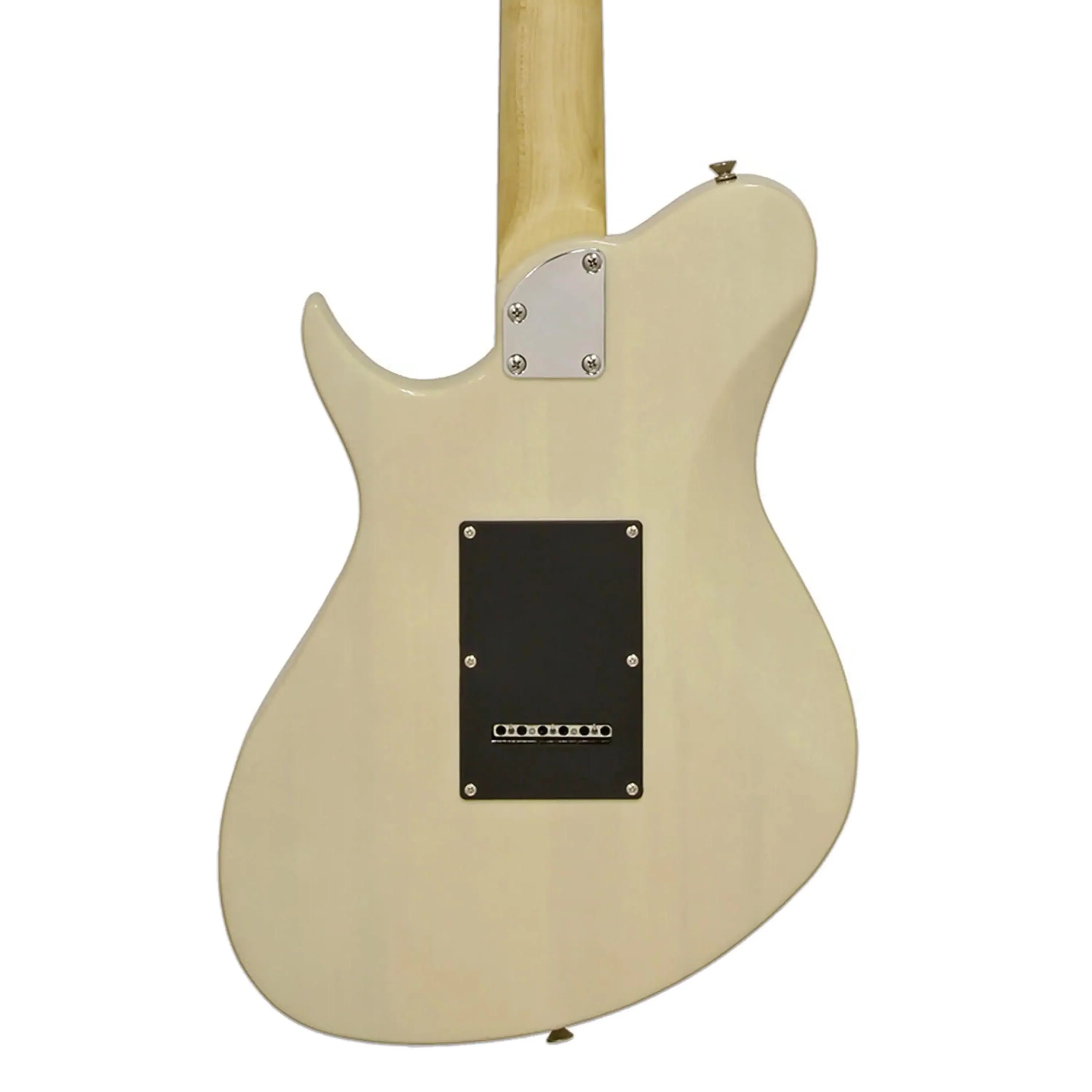 Aria J-1 Pro II Electric Guitar - See-Through Vintage White - Image 2