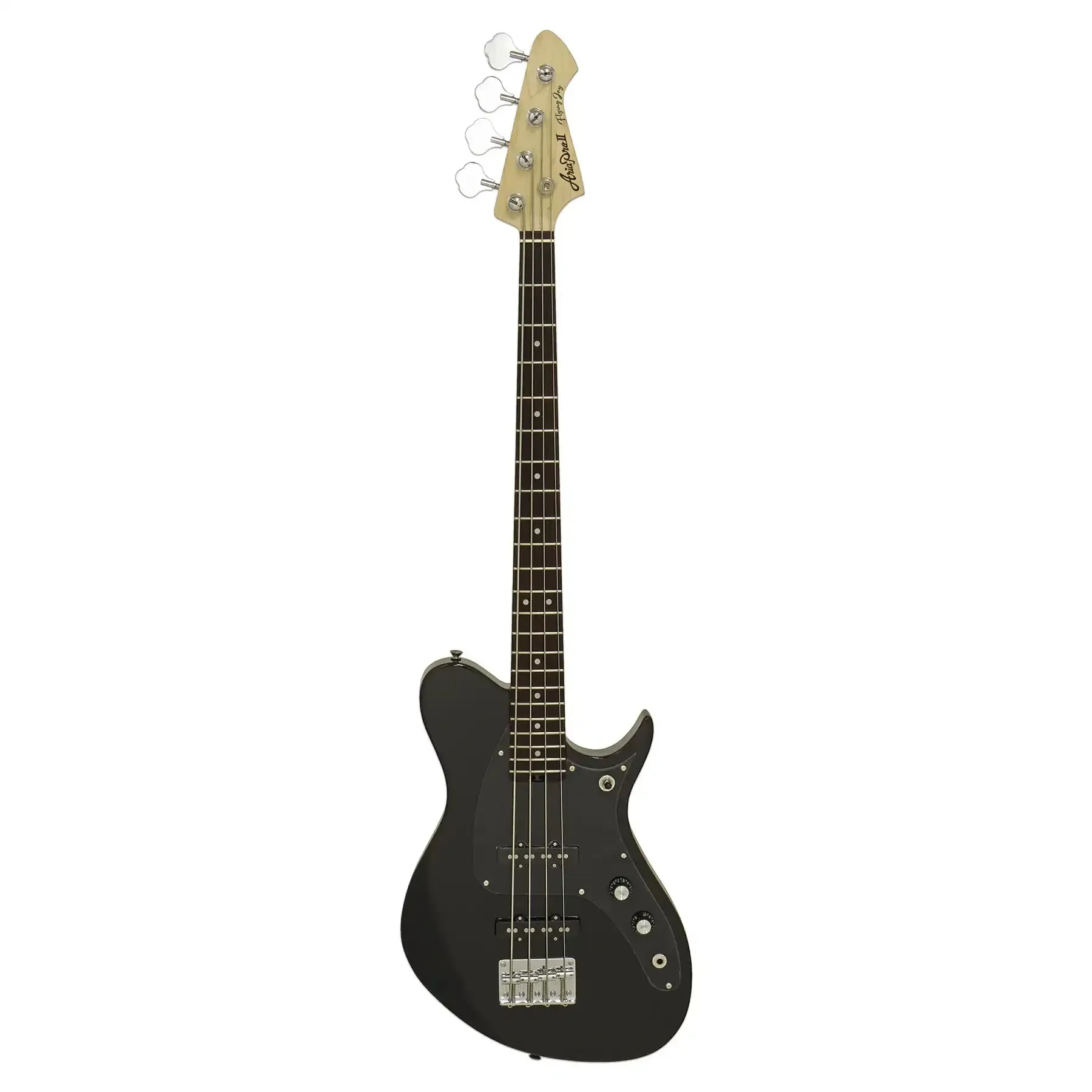 Aria J-B Pro II Electric Bass - Black - Image 3