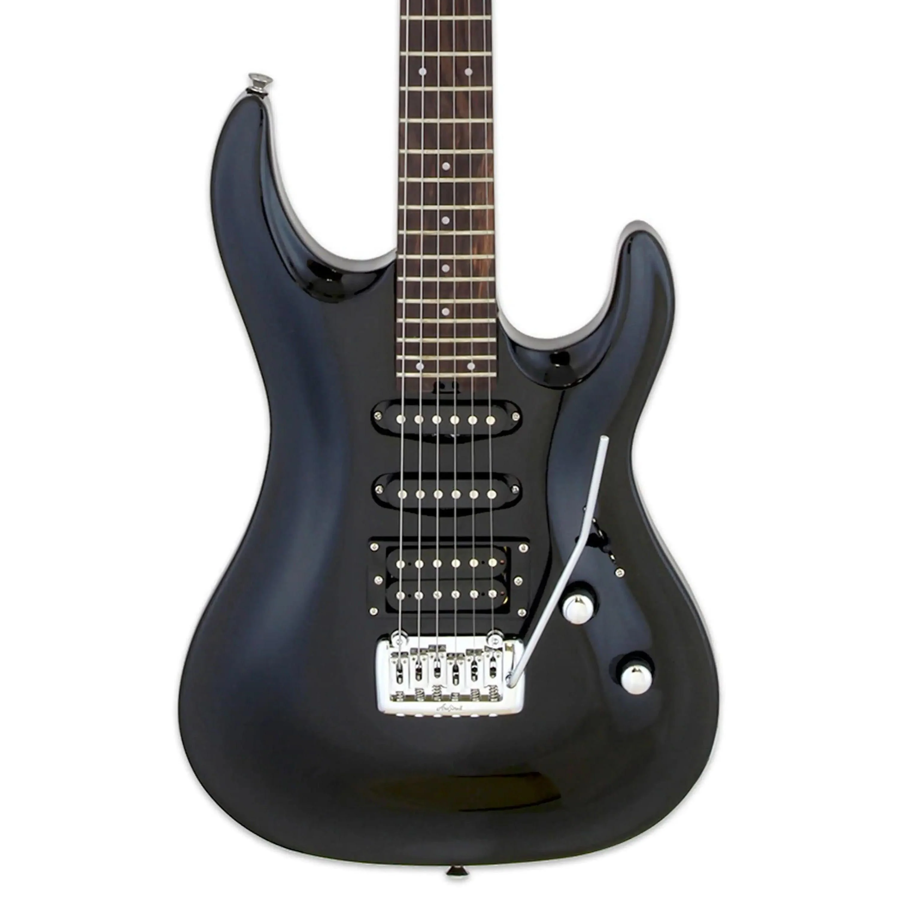 Aria MAC-STD Pro II Electric Guitar - Metallic Black