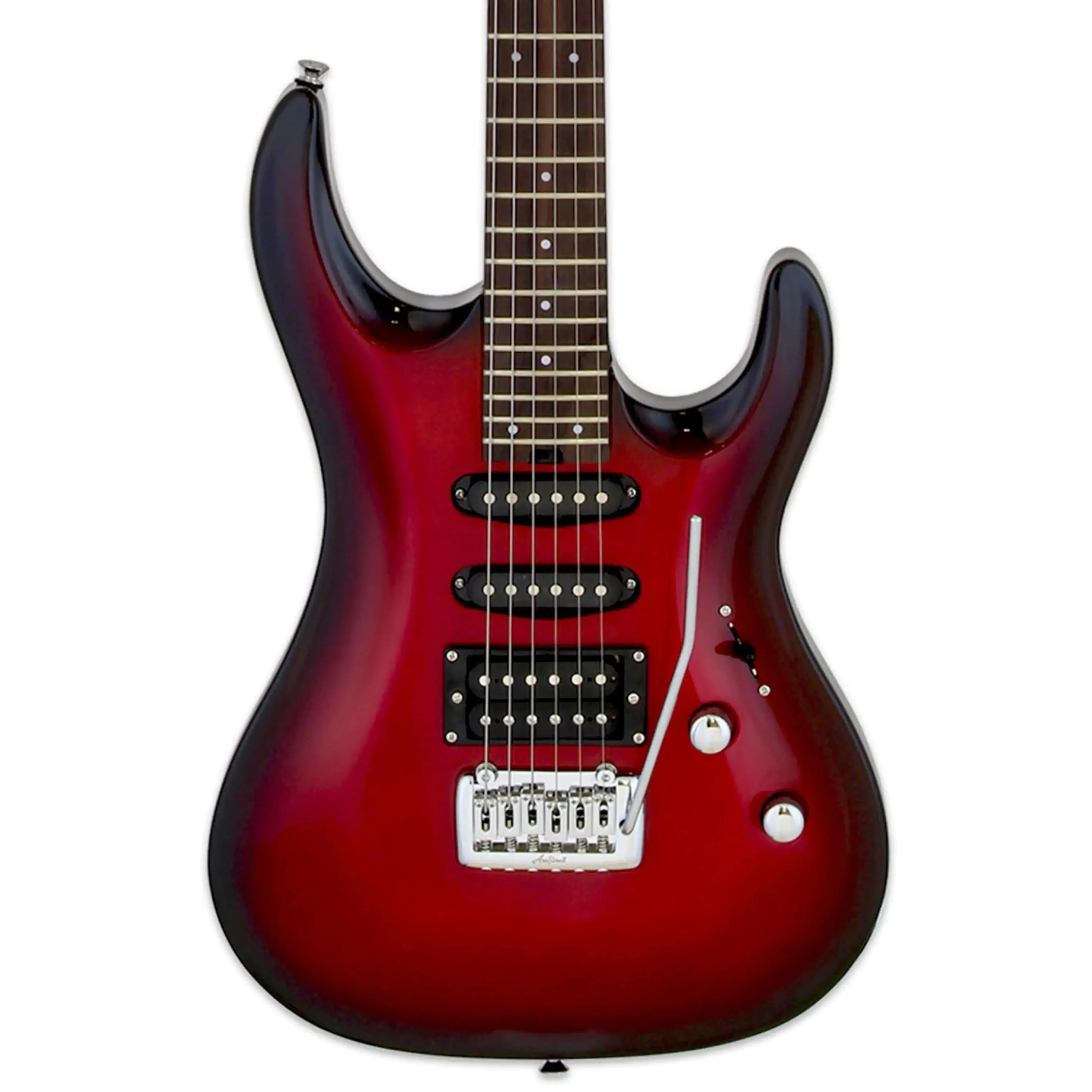 Aria MAC-STD Pro II Electric Guitar - Metallic Red Shade