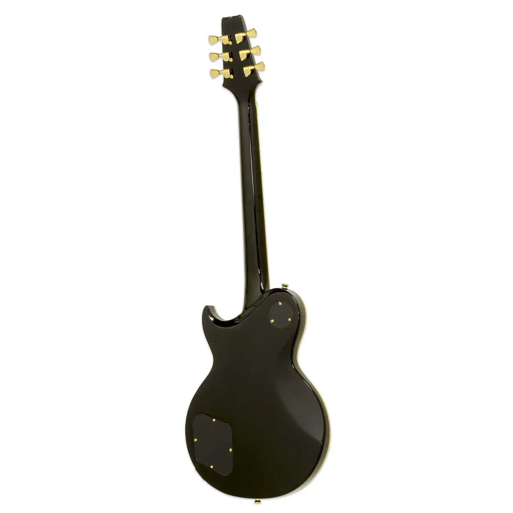 Aria PE-350CST Pro II Electric Guitar - Aged Black - Image 4