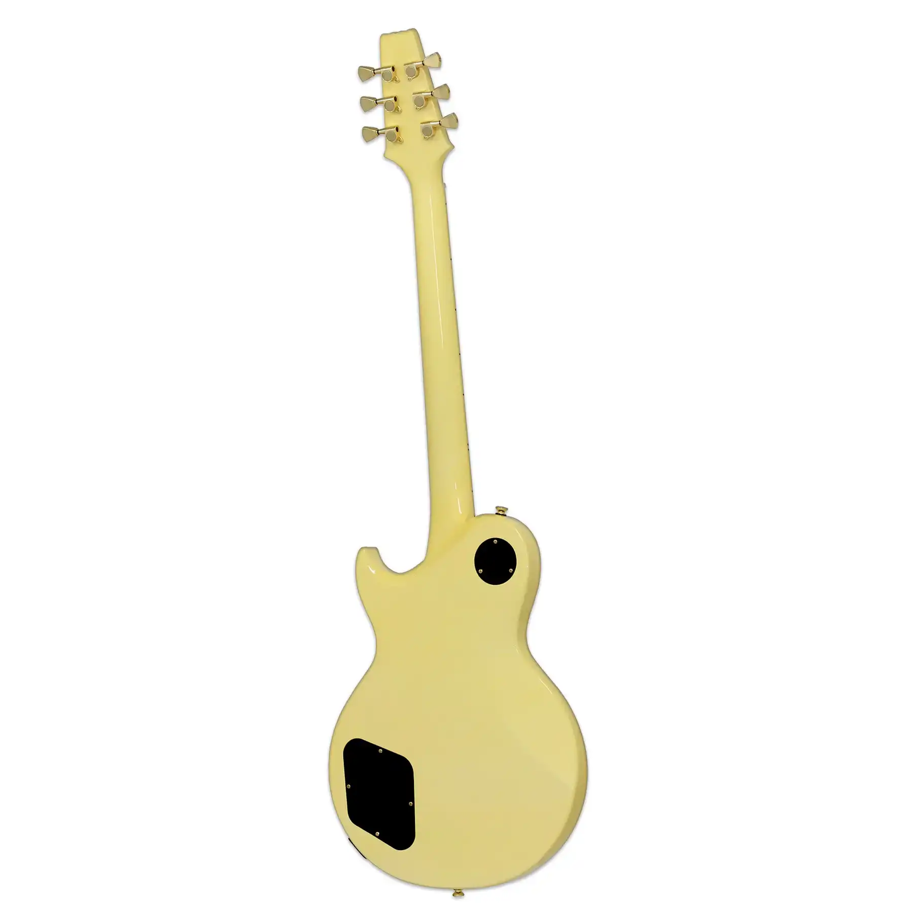 Aria PE-350CST Pro II Electric Guitar - Aged White - Image 4