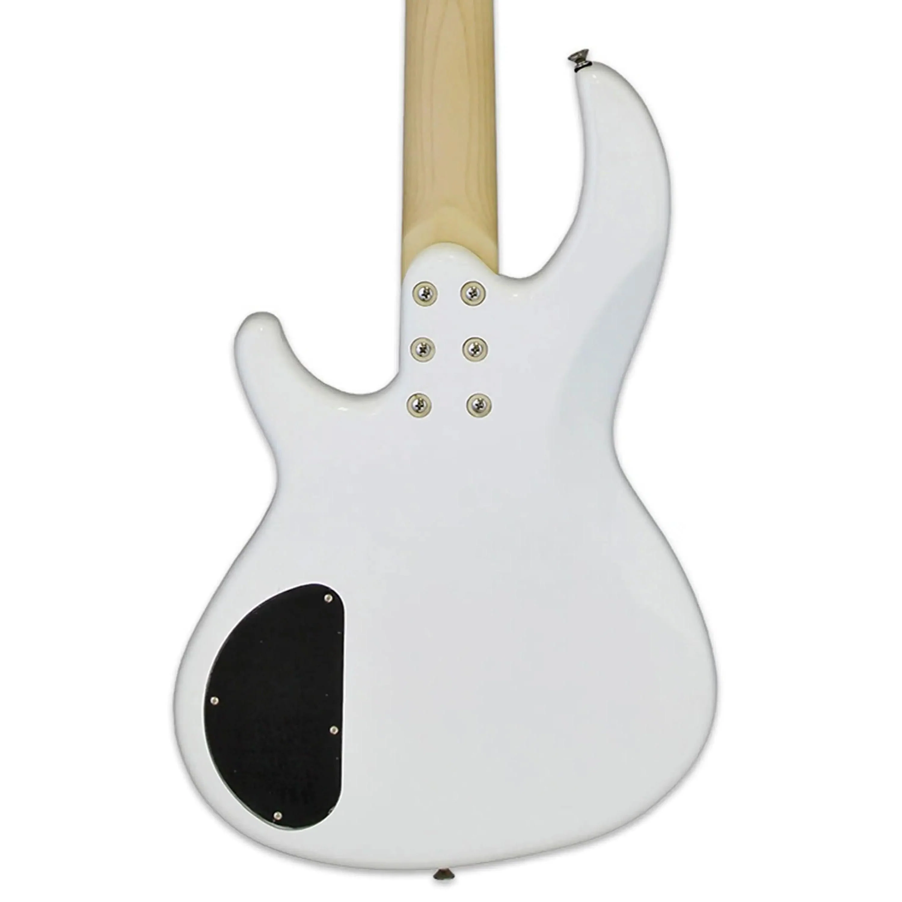 Aria RSB-618/4 Pro II Electric Bass - White - Image 2