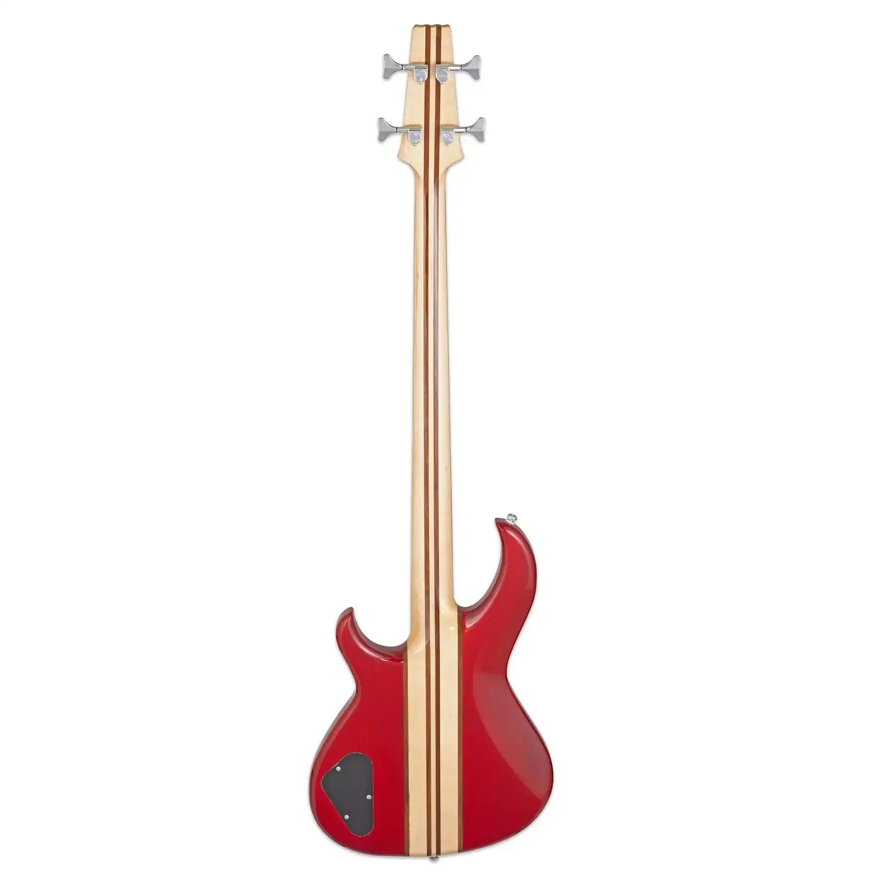 Aria SB-700 Aria Pro II Ash Electric Bass - Padauk Red - Image 4