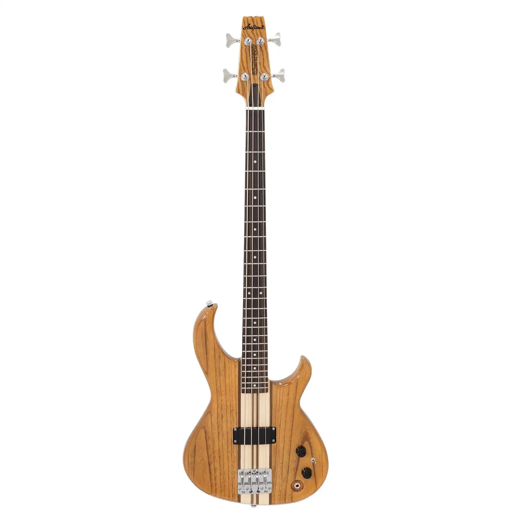 Aria SB-700 Aria Pro II Electric Bass - Oak - Image 3