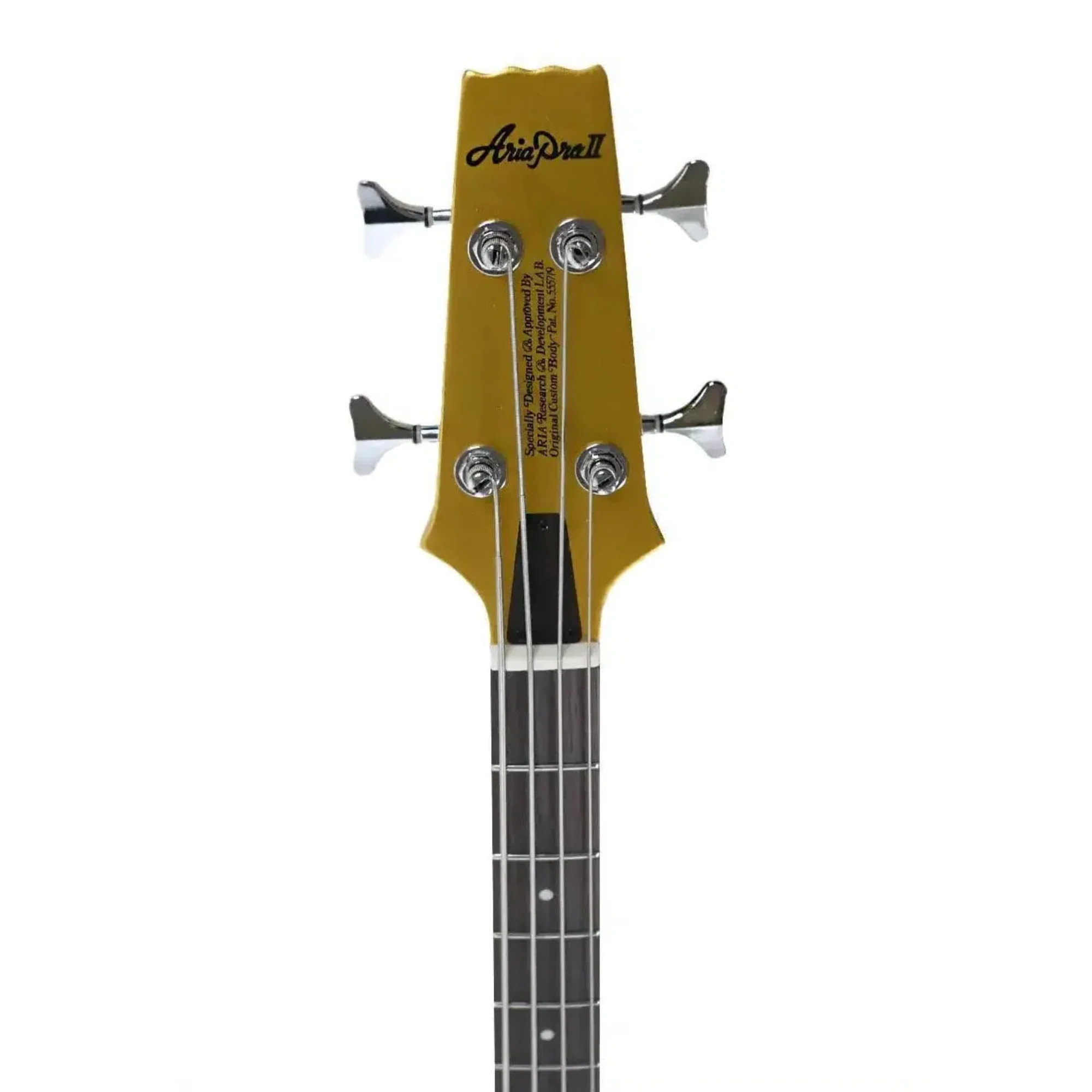 Aria SB-700-GDWG Limited Edition Gold Wing Electric Bass - Image 5