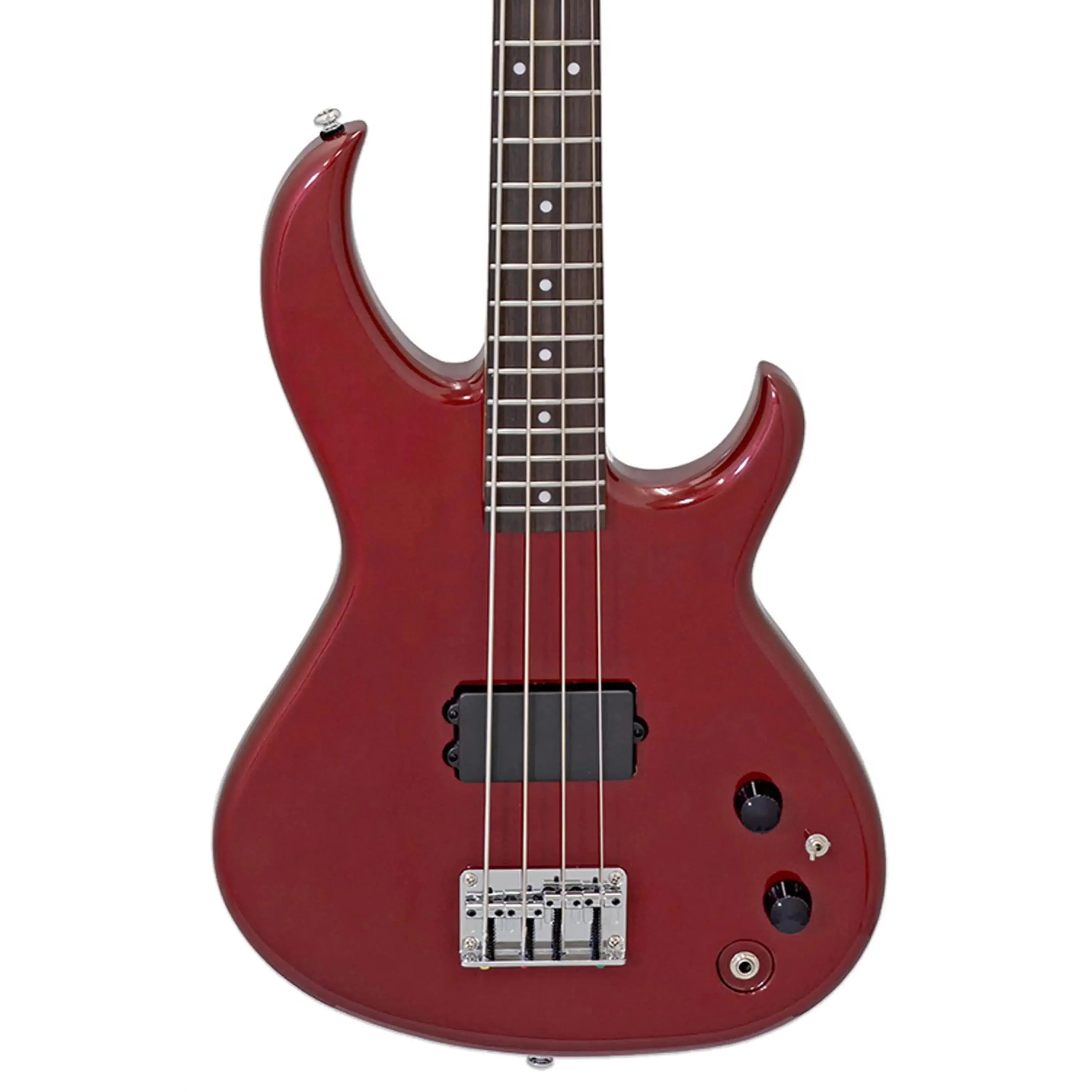Aria SB-ONE Aria Pro II Electric Bass - Candy Apple Red