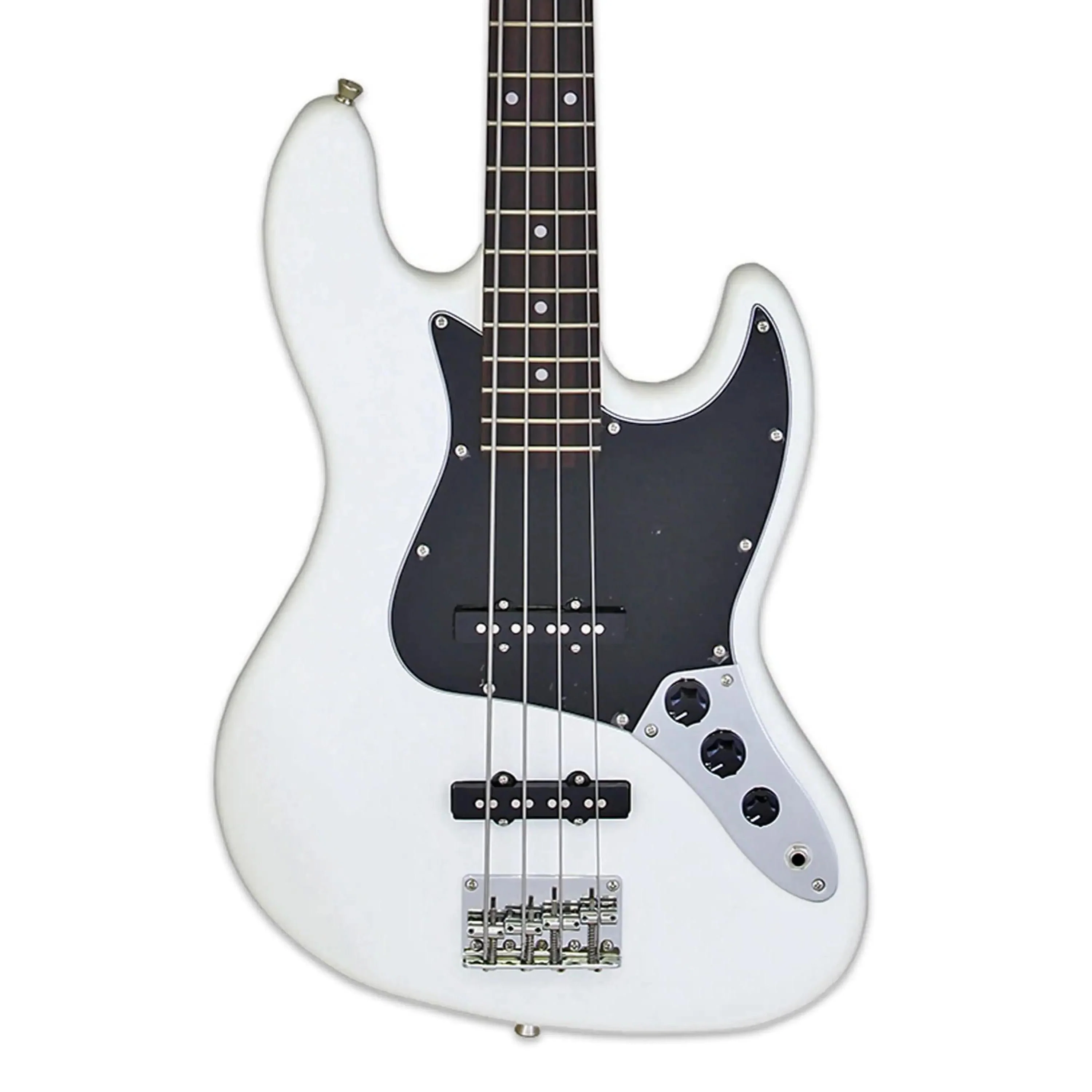 Aria STB-JB/B Pro II Electric Bass - White