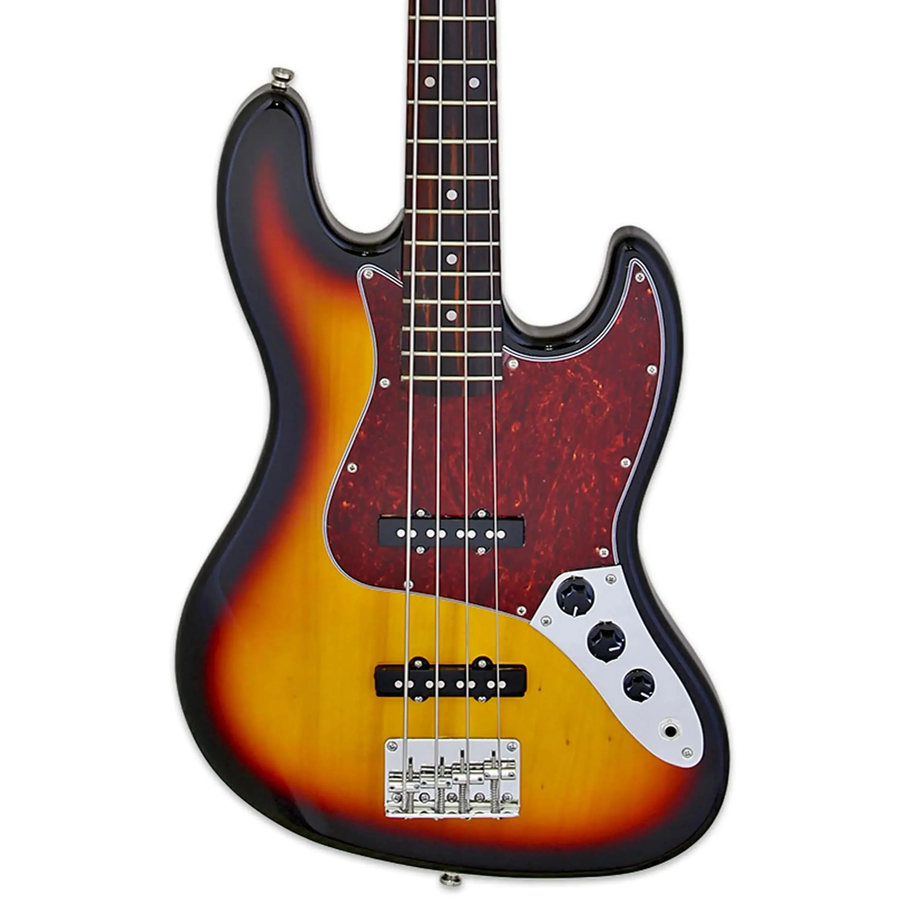 Aria STB-JB/TT Pro II Electric Bass - 3 Tone Sunburst