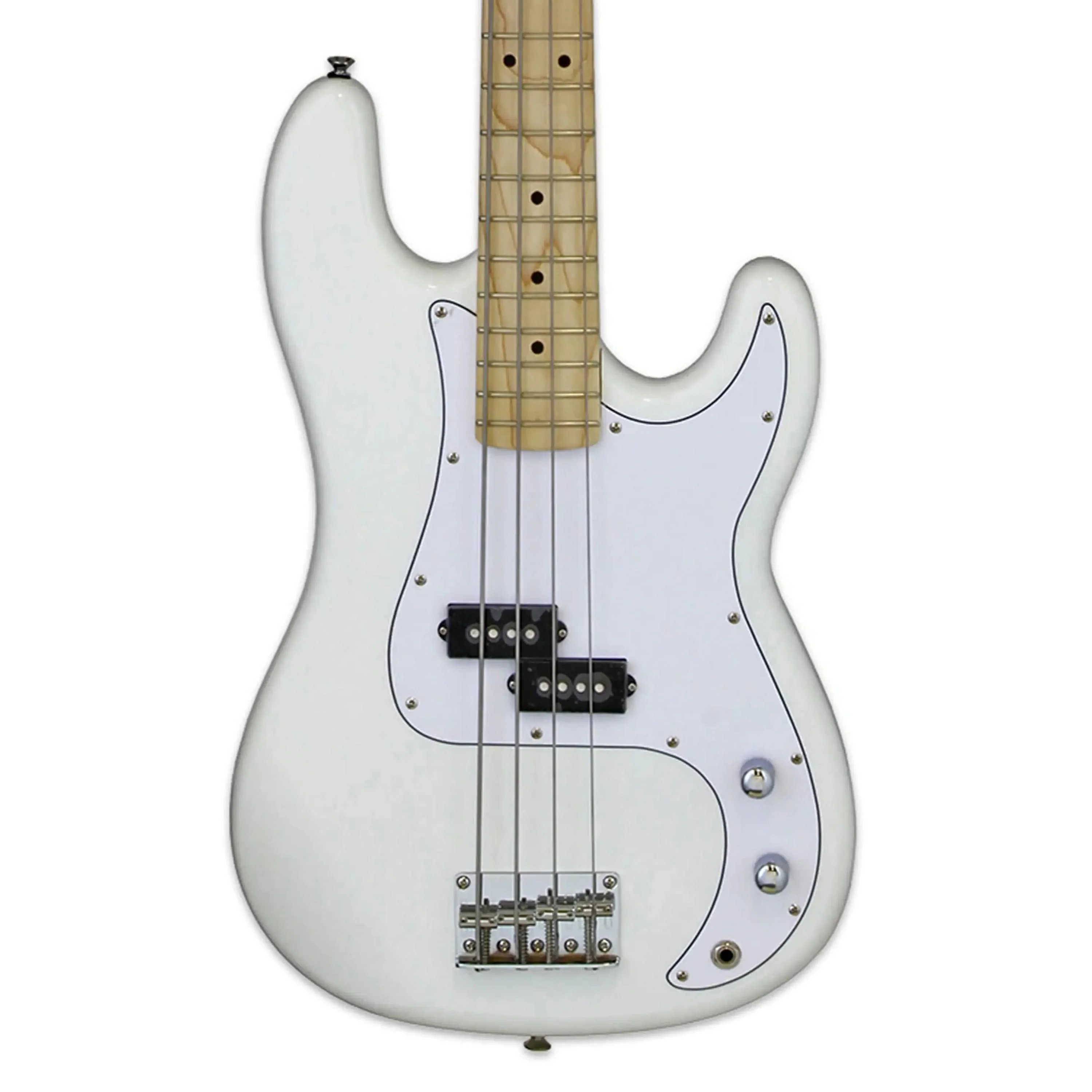 Aria STB-PB/M Pro II Electric Bass - White