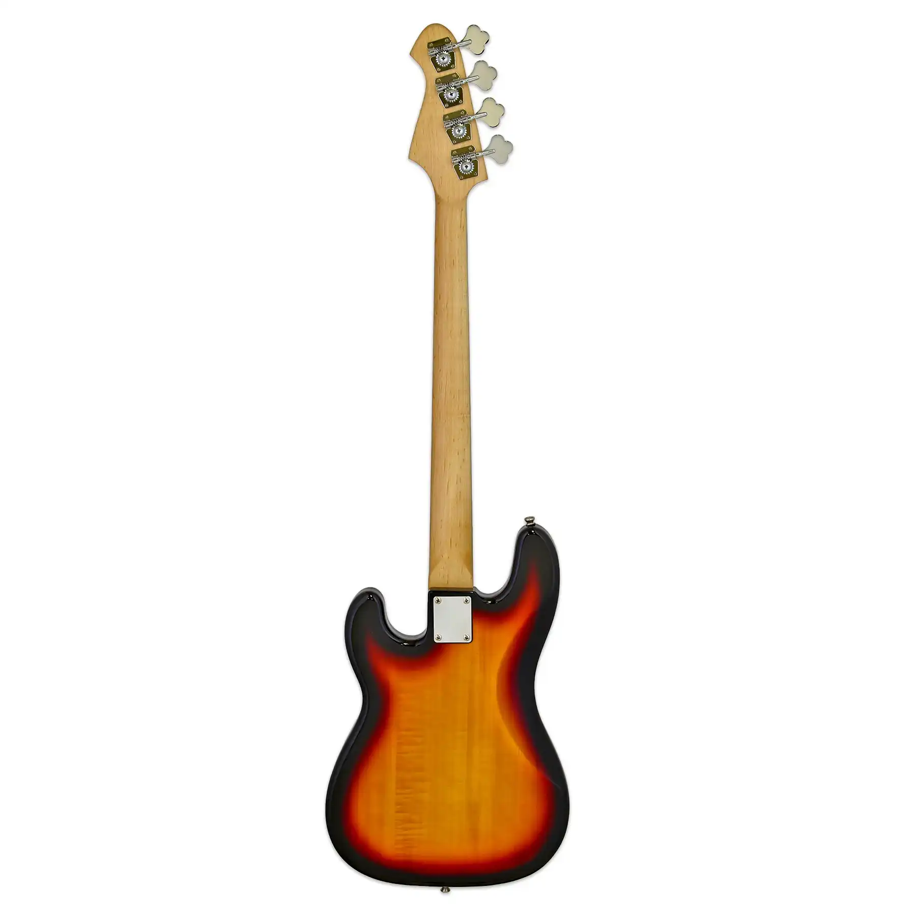 Aria STB-PB Pro II Electric Bass - 3 Tone Sunburst - Image 4