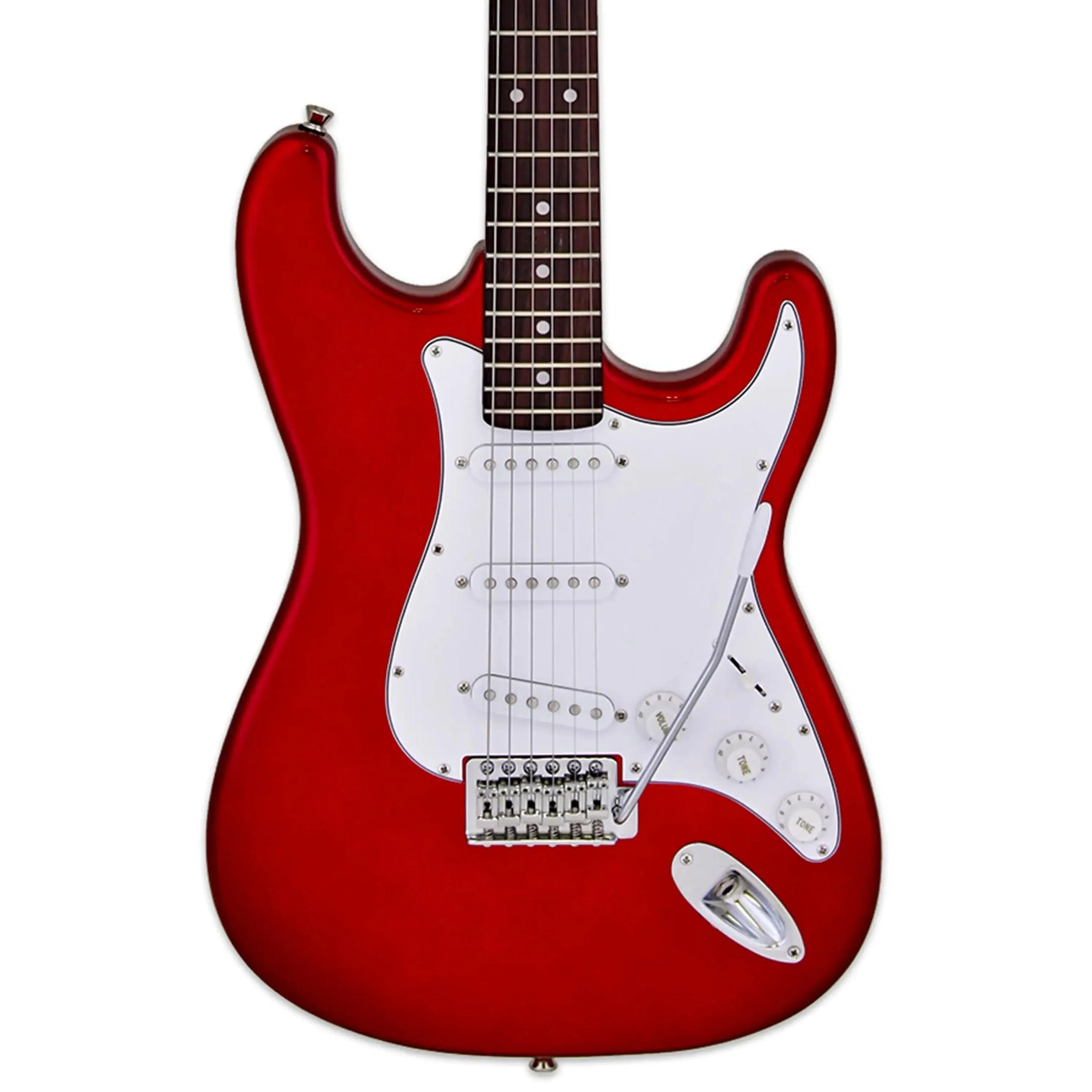 Aria STG-003 Pro II Electric Guitar - Candy Apple Red