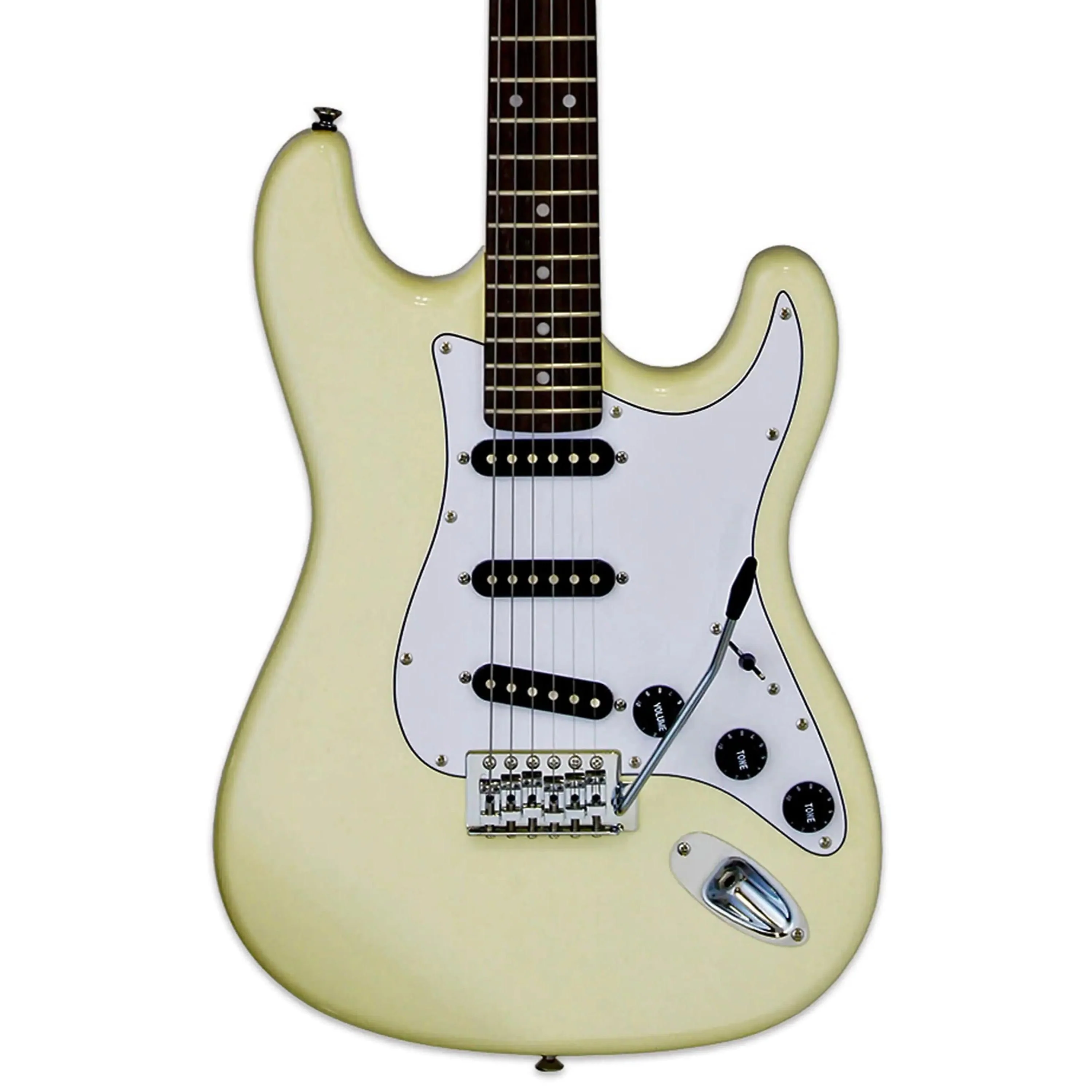 Aria STG-003SPL Pro II Electric Guitar - Vintage White