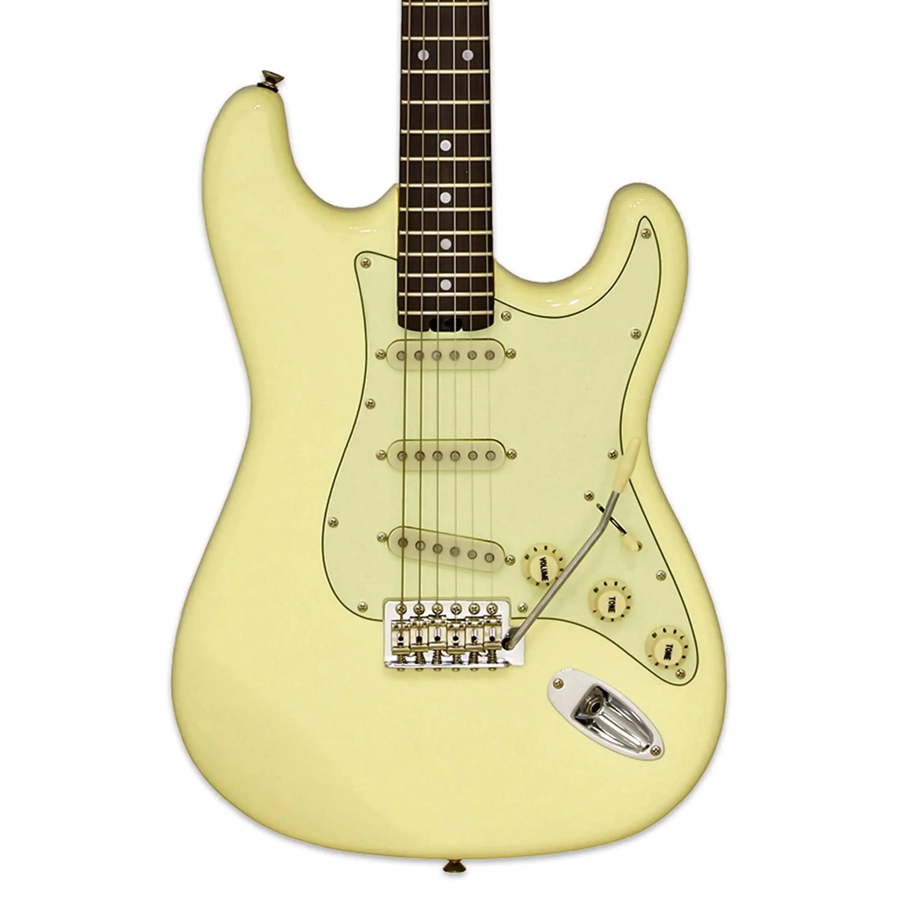 Aria STG-62 Pro II Modern Classics Electric Guitar - Vintage White