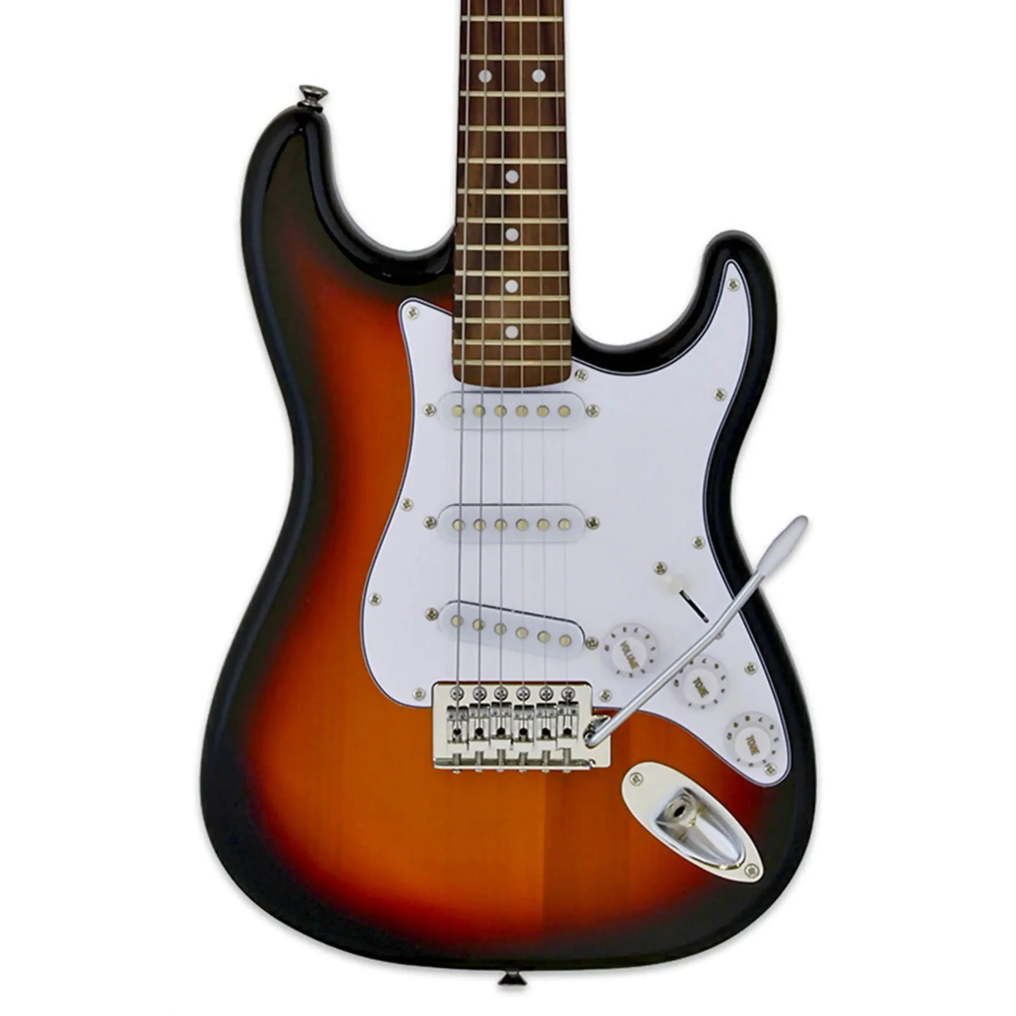 Aria STG-MINI Pro II Electric Guitar - 3 Tone Sunburst