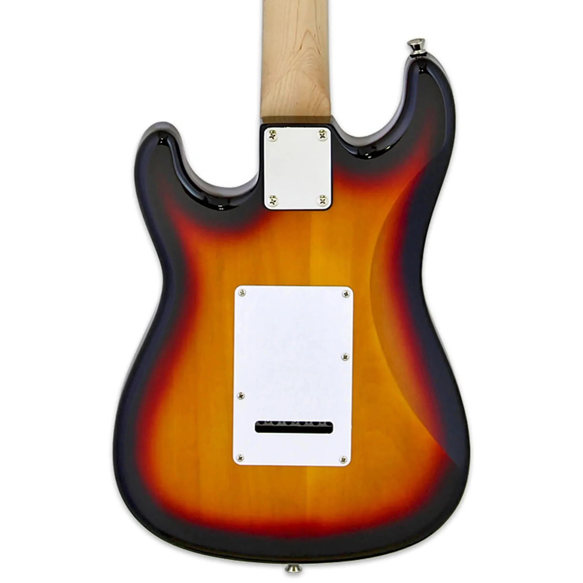 Aria STG-MINI Pro II Electric Guitar - 3 Tone Sunburst - Image 2