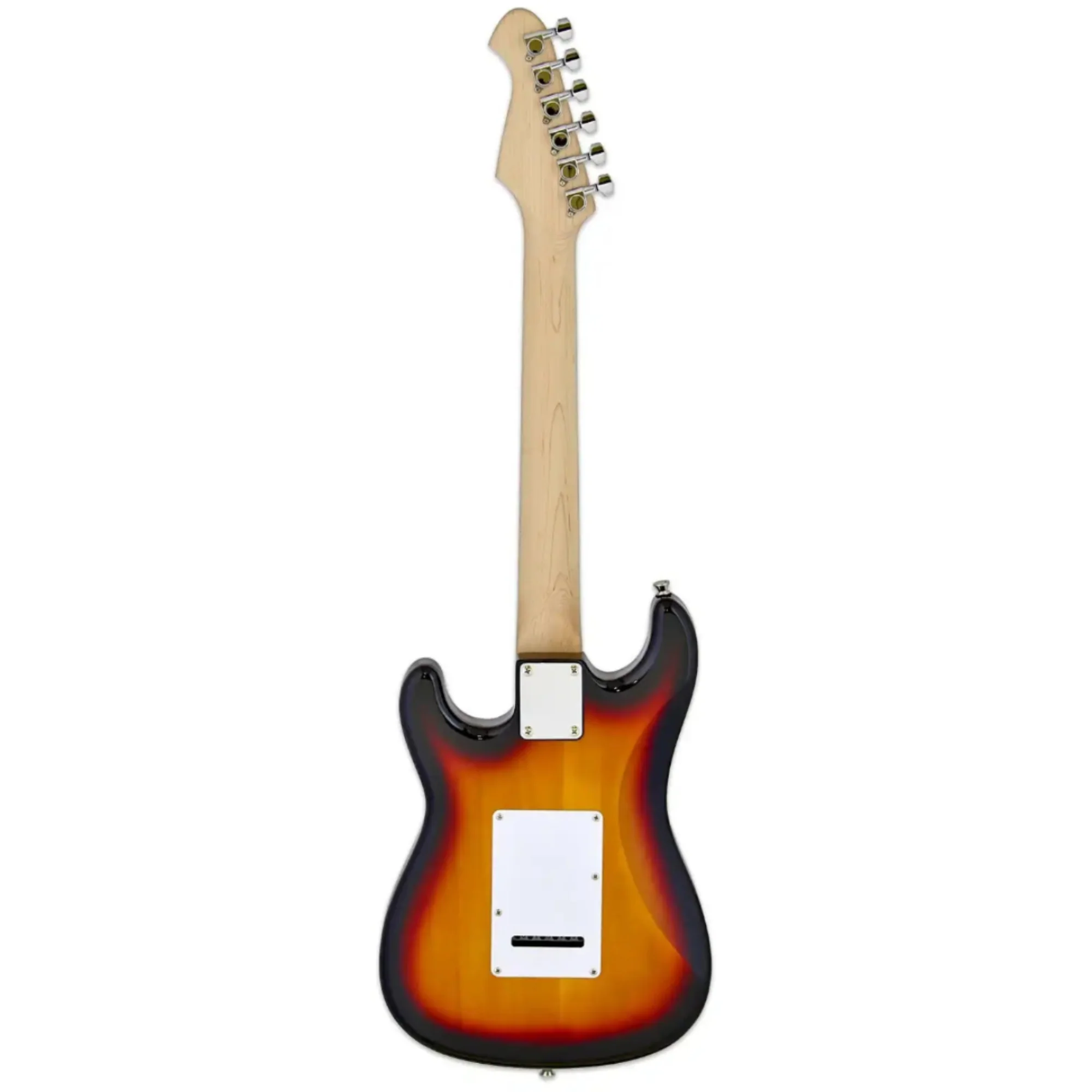 Aria STG-MINI Pro II Electric Guitar - 3 Tone Sunburst - Image 4