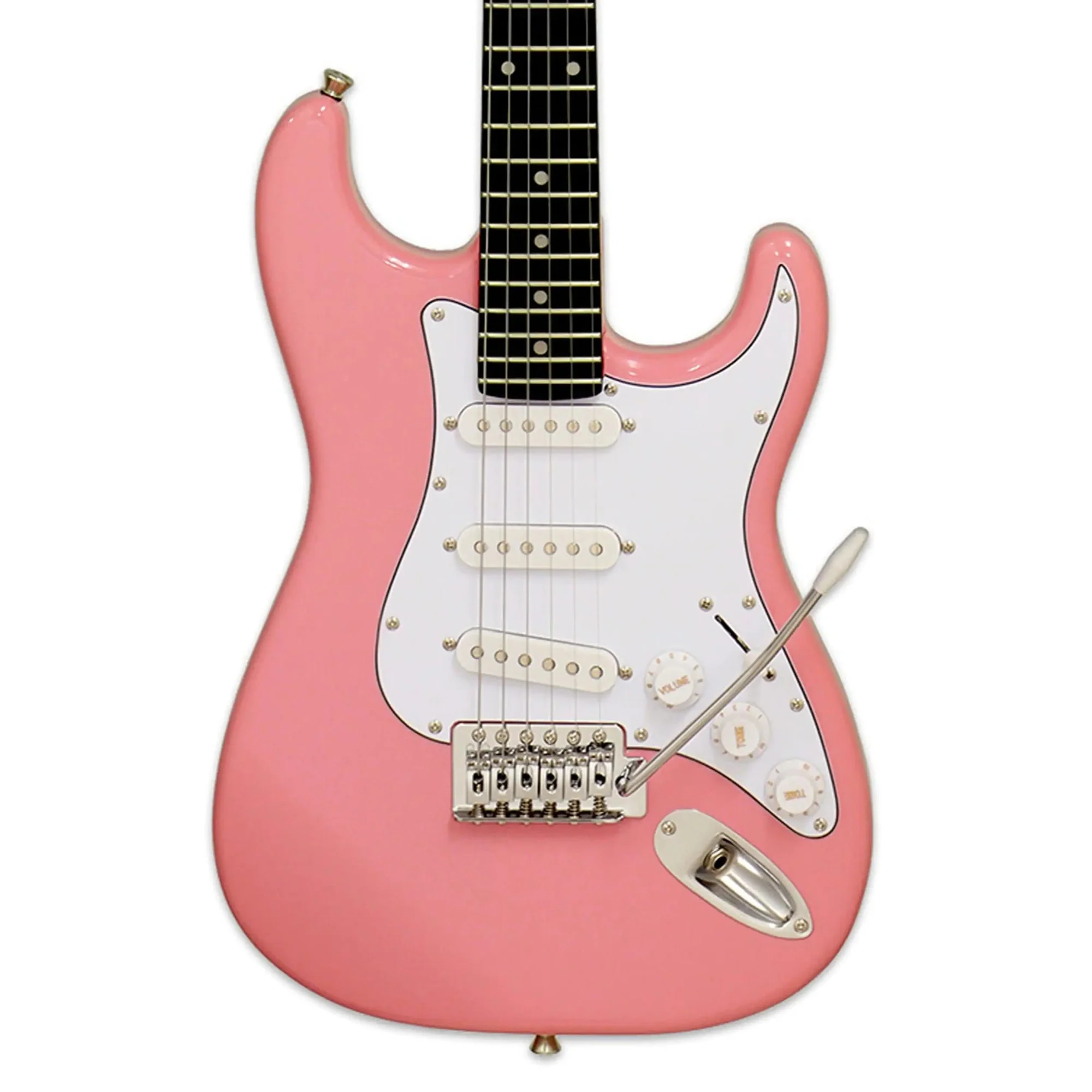 Aria STG-MINI Pro II Electric Guitar - Kawaii Pink