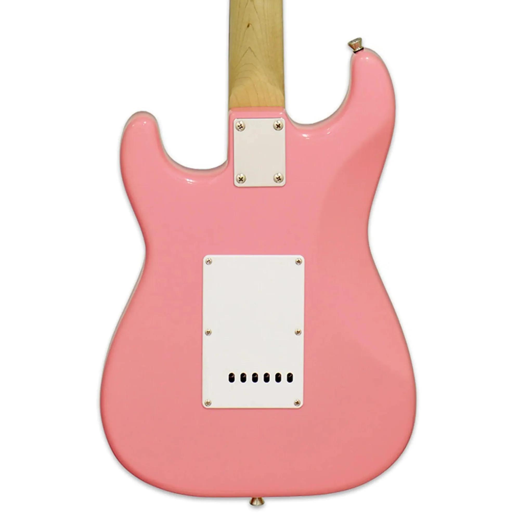 Aria STG-MINI Pro II Electric Guitar - Kawaii Pink - Image 2