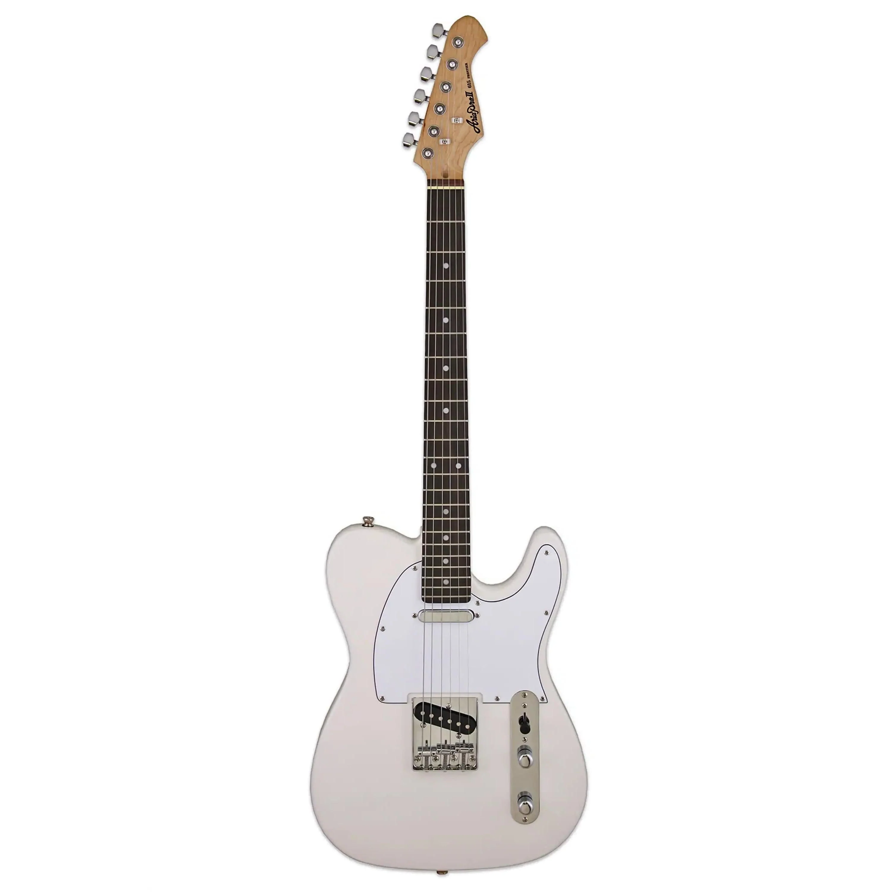 Aria TEG-002M Pro II Electric Guitar - Ivory - Image 2