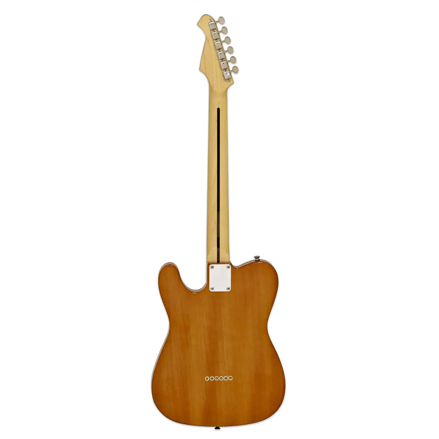 Aria TEG-TL Pro II Modern Classics Electric Guitar - Natural - Image 4
