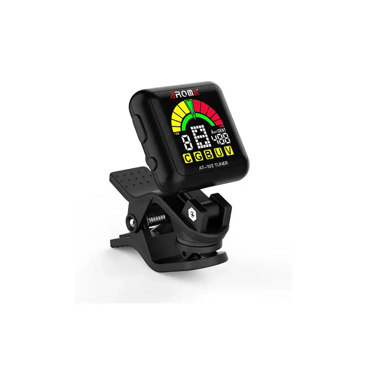 Aroma AT-102 Electronic Clip On Tuner - Black