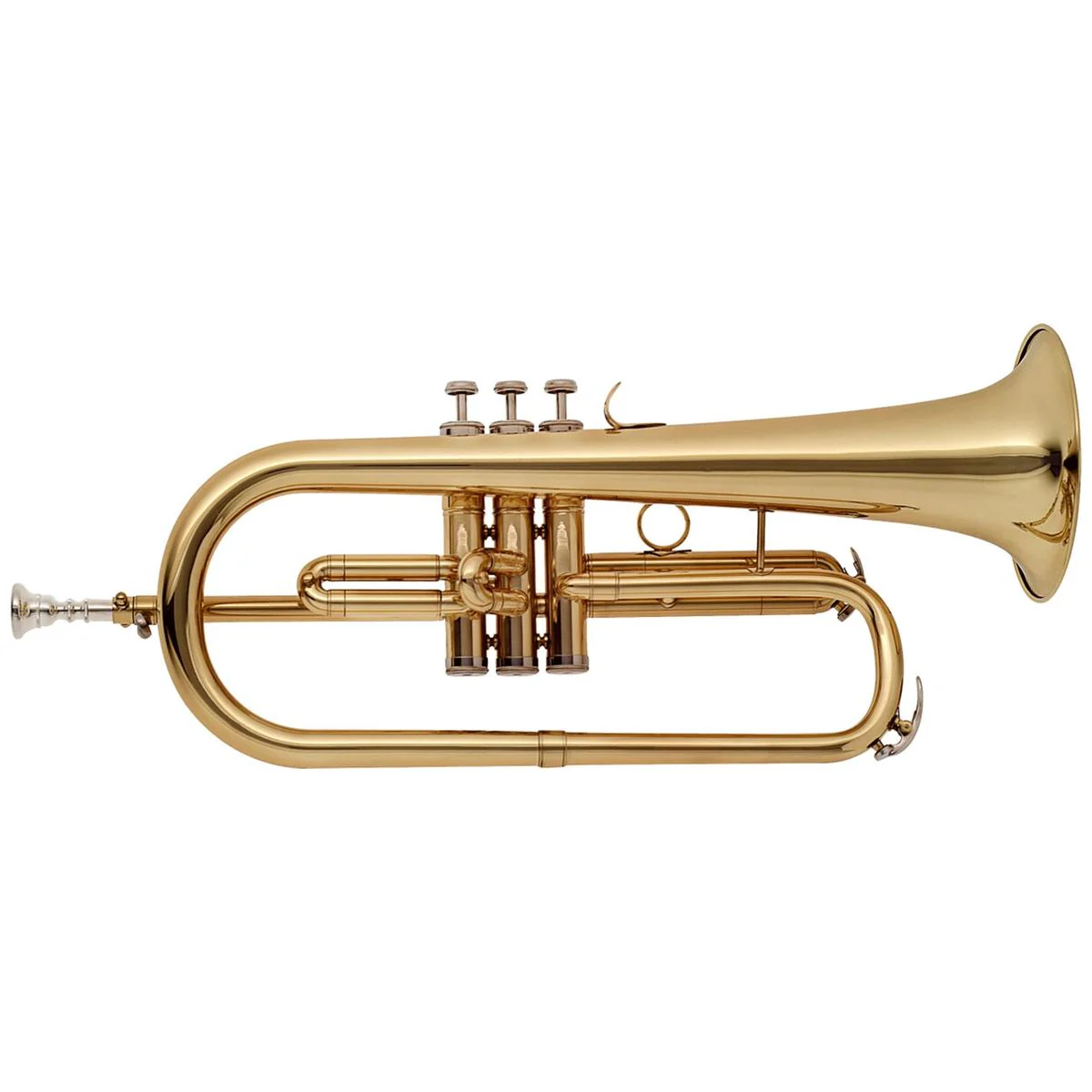 Stagg WS-FH215 Bb Flugelhorn with Brass Body