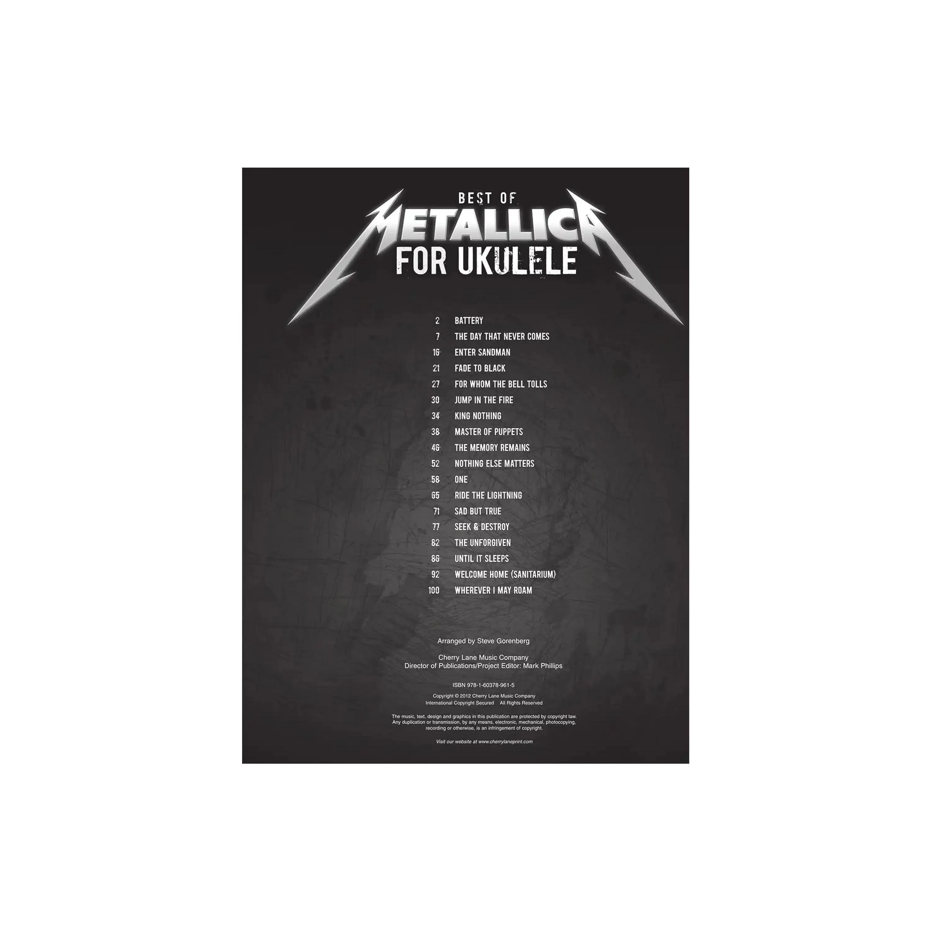 Best of Metallica for Ukulele Ukulele/Vocal with Tab - Image 2