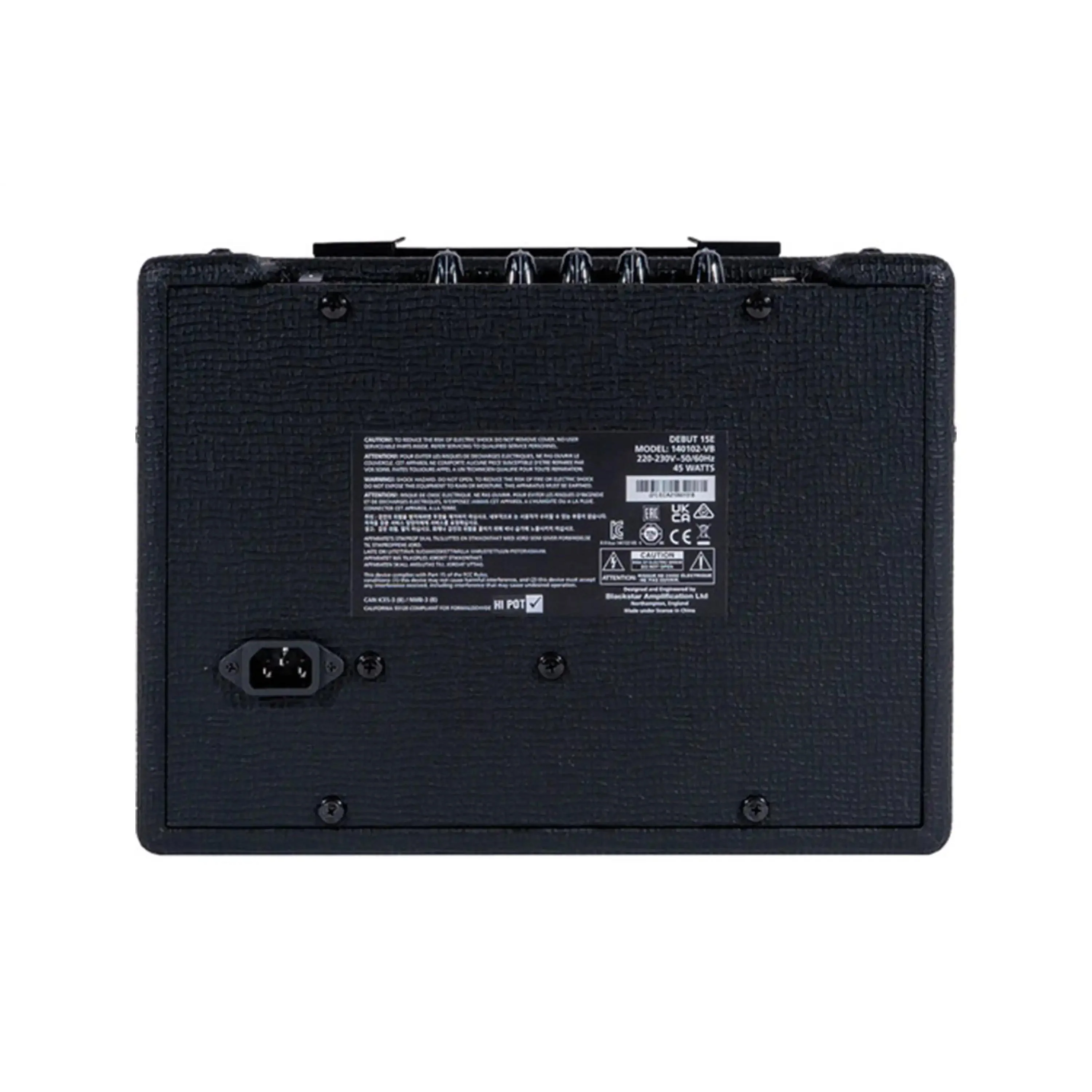 Blackstar Debut 15E 15-Watt Combo Practice Amp with FX - Black - Image 2