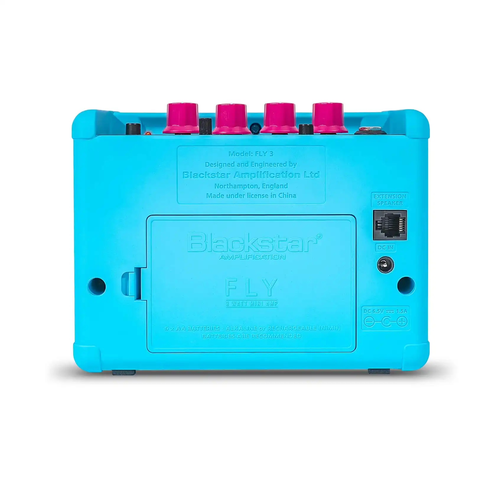 Blackstar FLY3 3 Watt Neon Blue Battery Powered Amp - Image 2