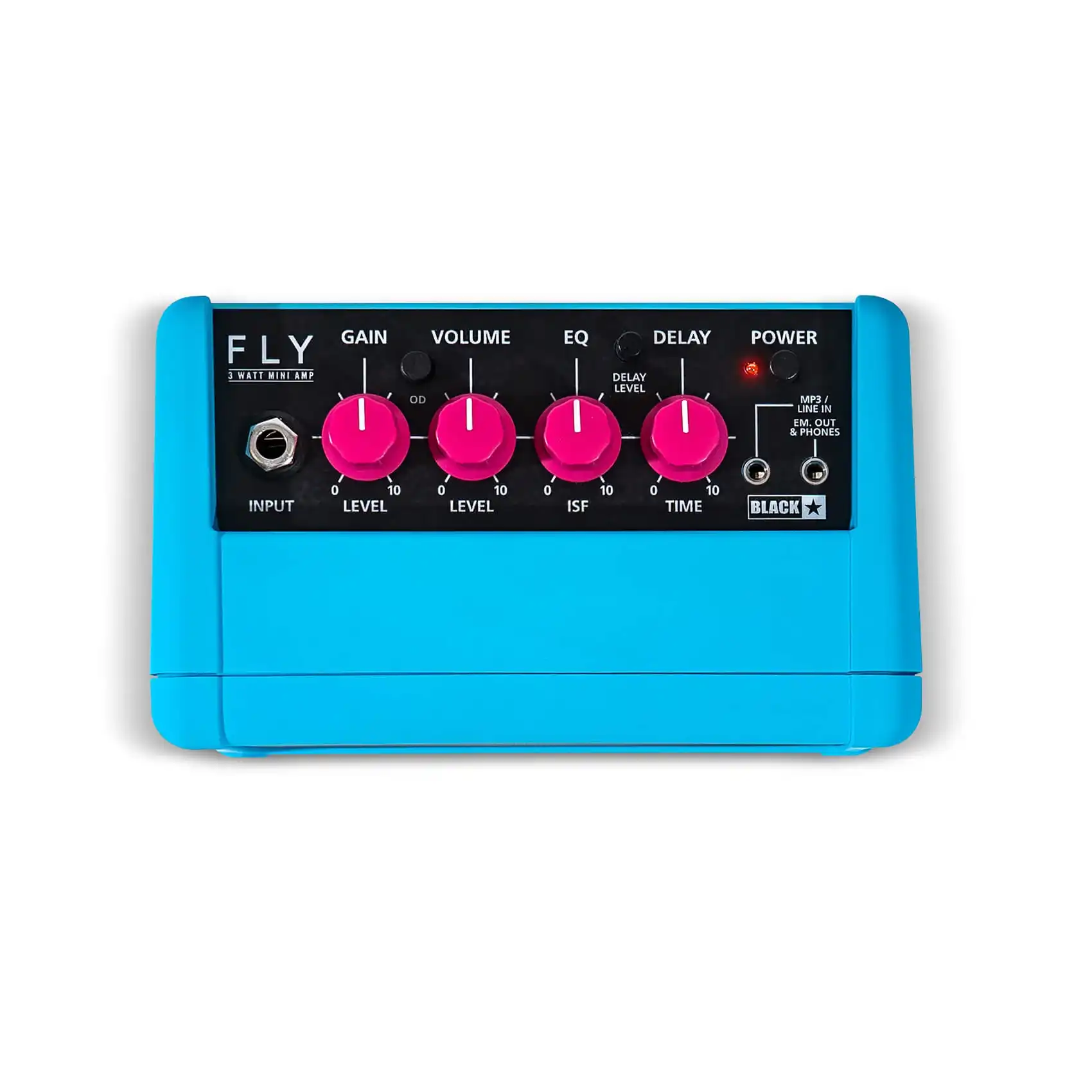 Blackstar FLY3 3 Watt Neon Blue Battery Powered Amp - Image 3