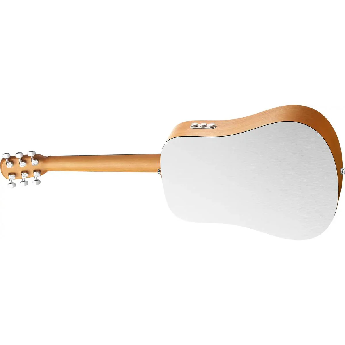 Blue Lava Original HPL Acoustic-Electric Guitar - Walnut/Frost White - Image 3