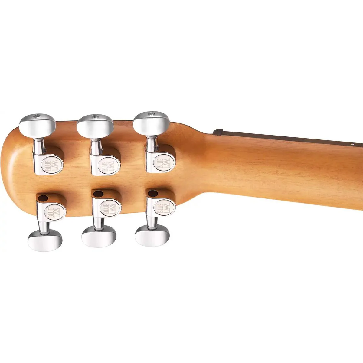 Blue Lava Original HPL Acoustic-Electric Guitar - Walnut/Frost White - Image 5