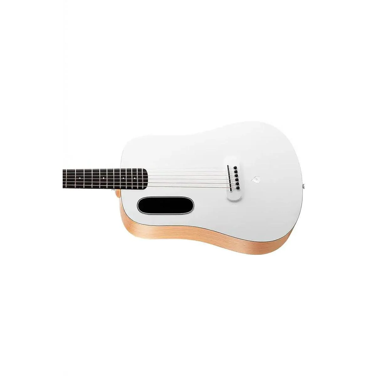 Blue Lava Original HPL Acoustic Guitar - Walnut/Frost White