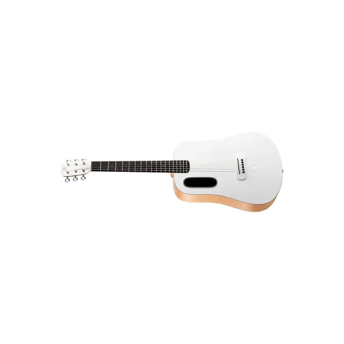 Blue Lava Original HPL Acoustic Guitar - Walnut/Frost White - Image 2
