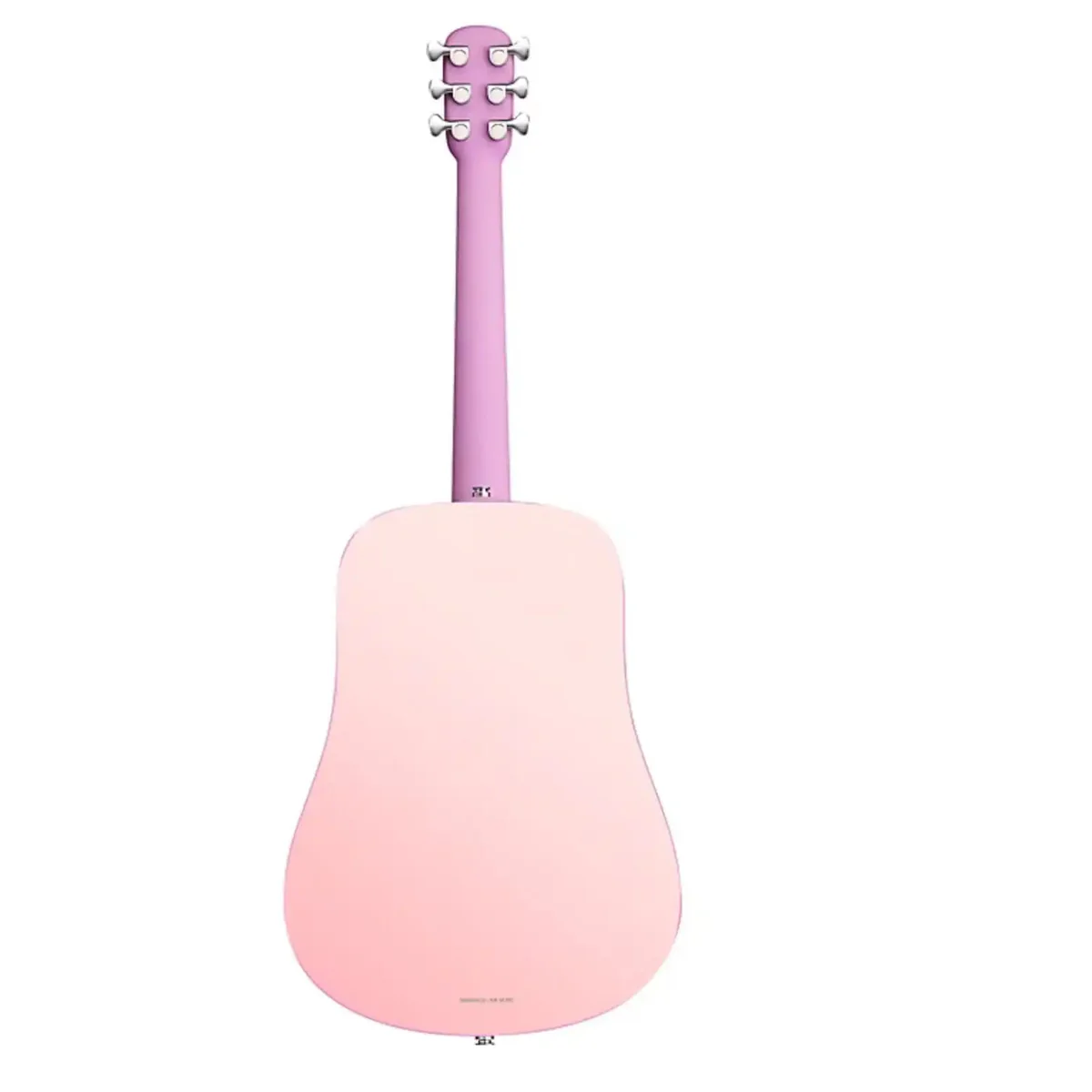 Blue Lava Touch HPL Acoustic-Electric Guitar - Coral/Lavender - Image 3