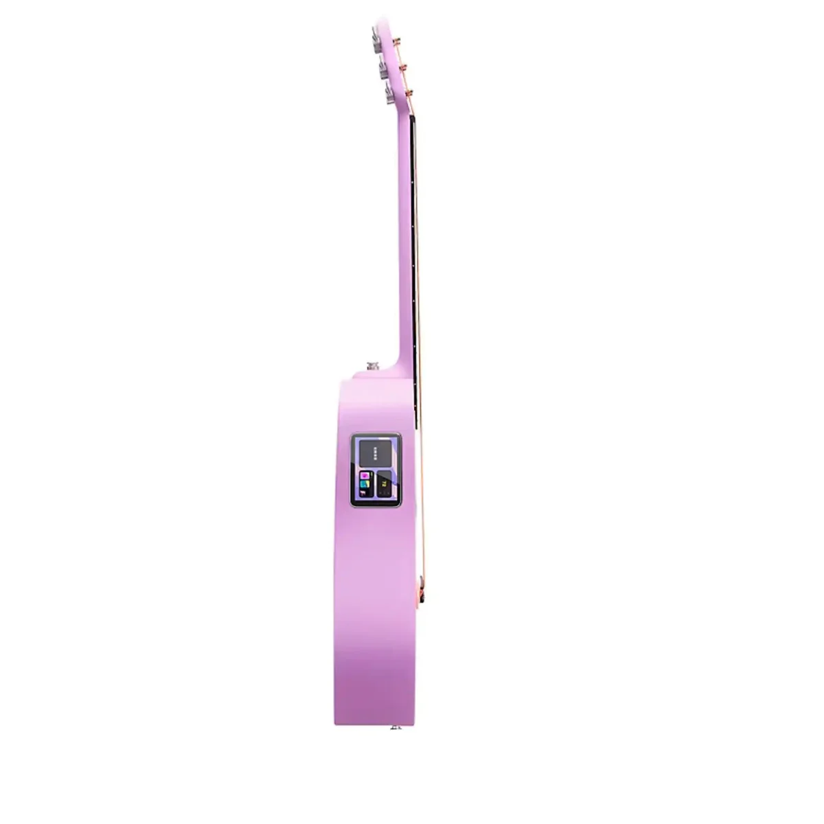 Blue Lava Touch HPL Acoustic-Electric Guitar - Coral/Lavender - Image 5