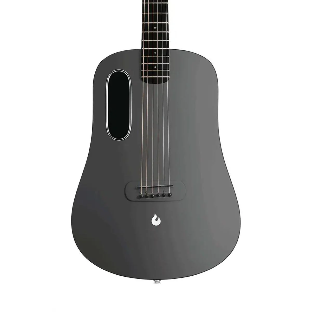 Blue Lava Touch HPL Acoustic-Electric Guitar - Midnight Black