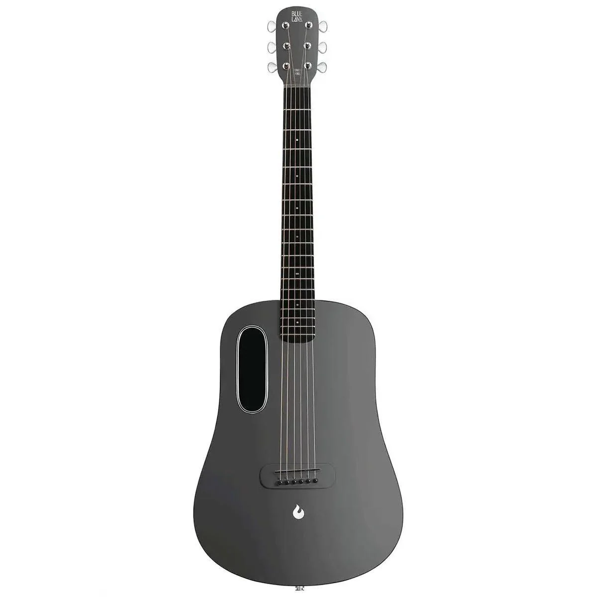 Blue Lava Touch HPL Acoustic-Electric Guitar - Midnight Black - Image 2