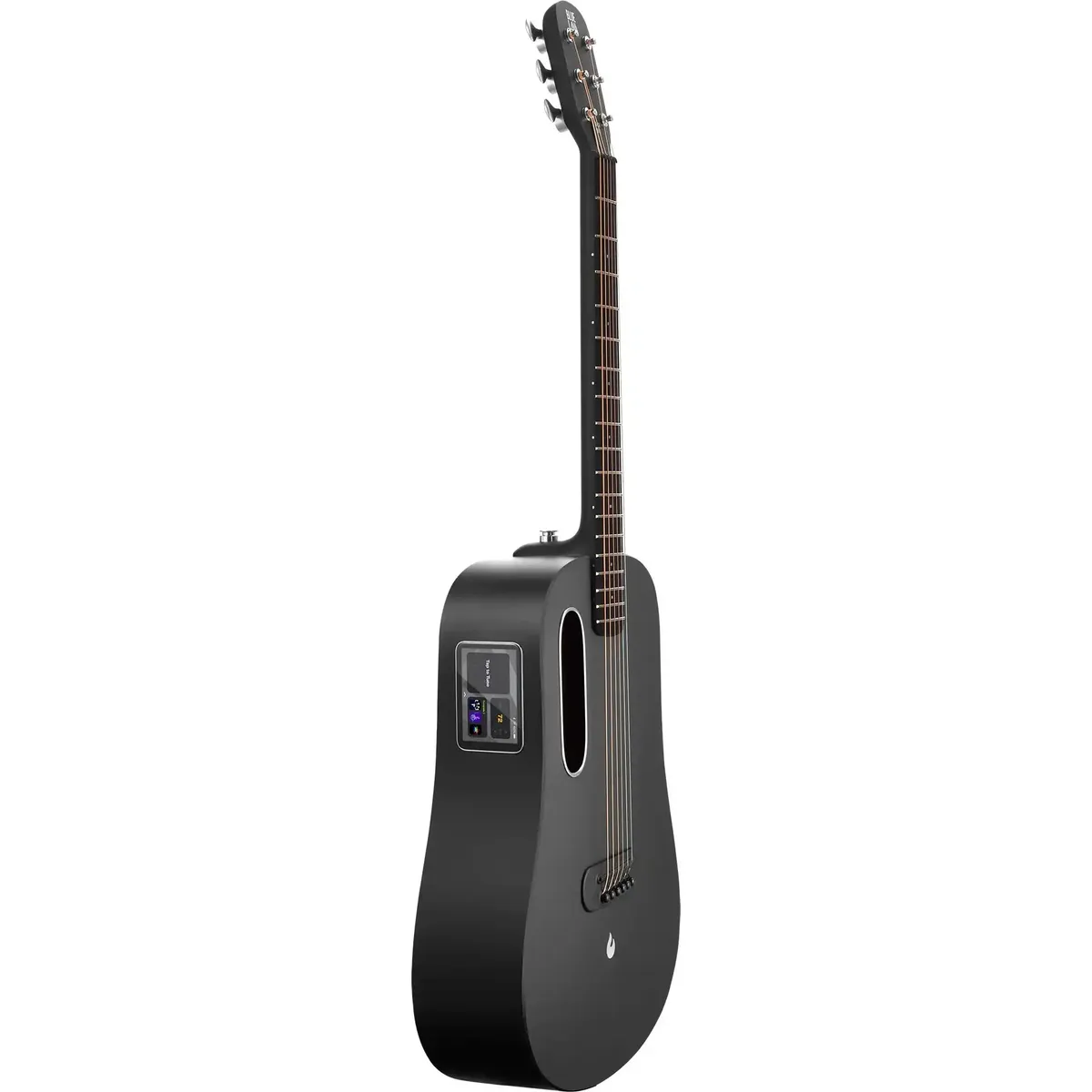 Blue Lava Touch HPL Acoustic-Electric Guitar - Midnight Black - Image 4