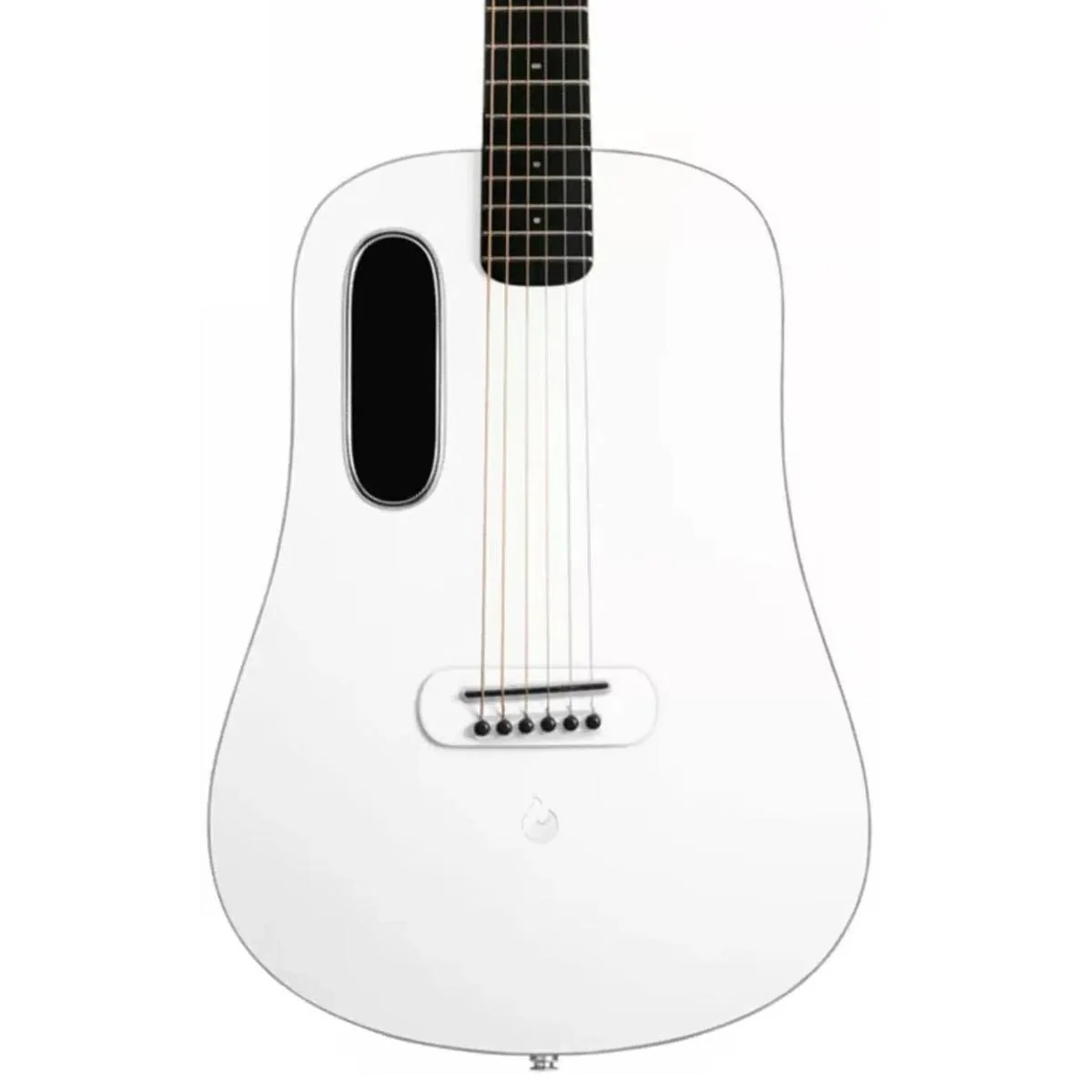 Blue Lava Touch HPL Acoustic-Electric Guitar - Sail White