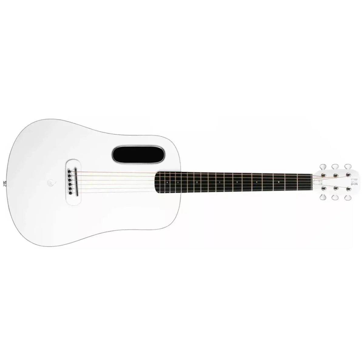Blue Lava Touch HPL Acoustic-Electric Guitar - Sail White - Image 3