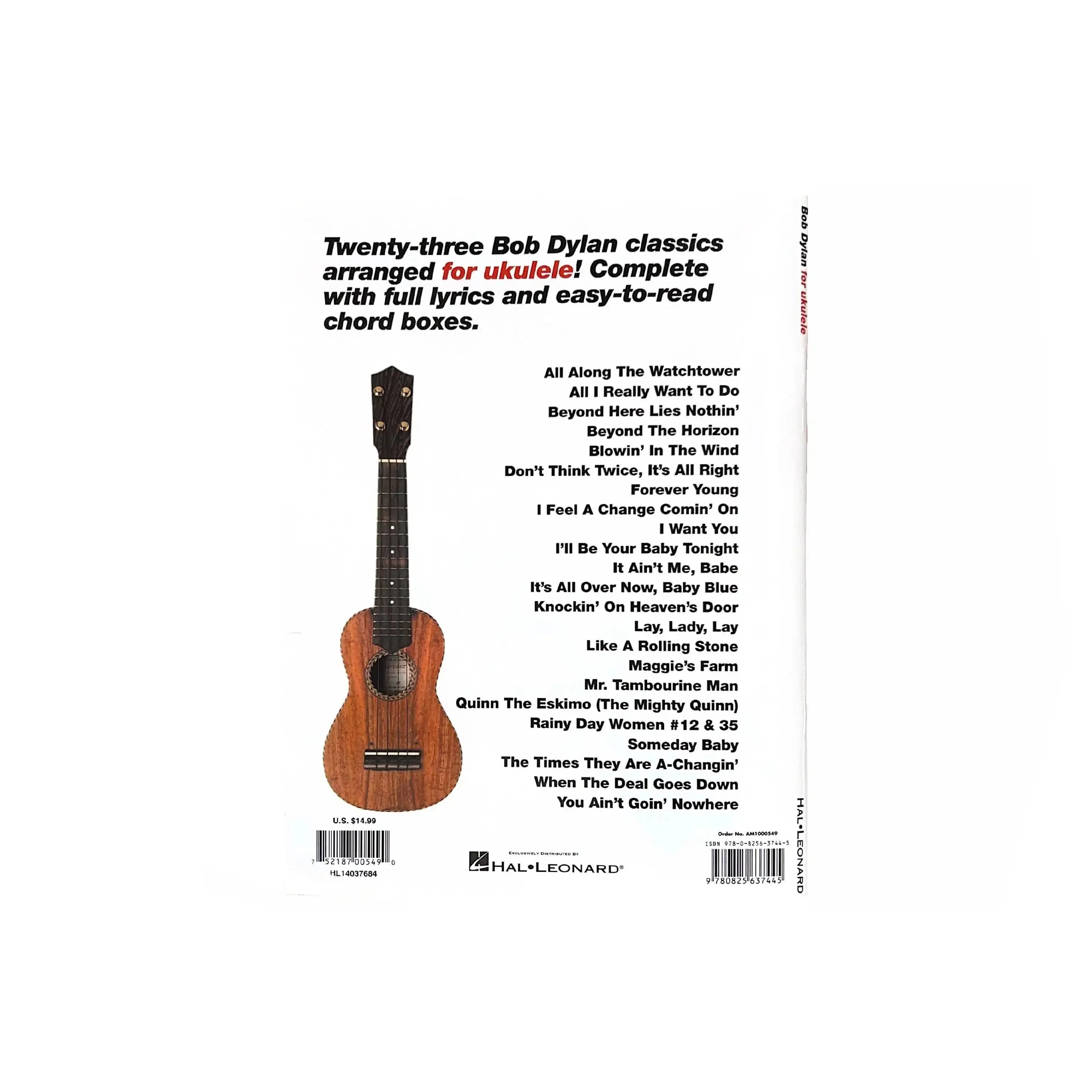 Bob Dylan for Ukulele - Image 2