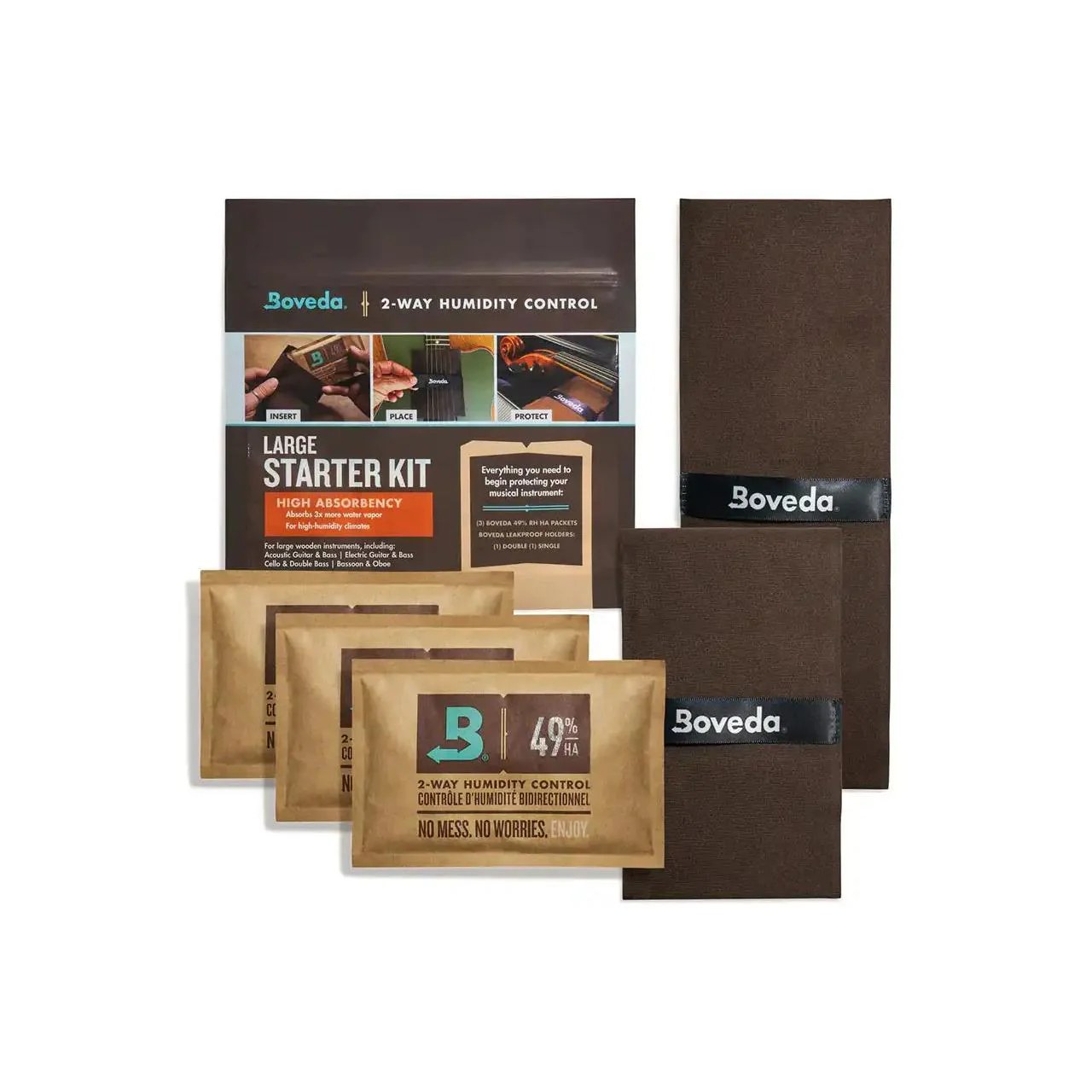 Boveda 2-Way Humidity Control Large Starter Kit
