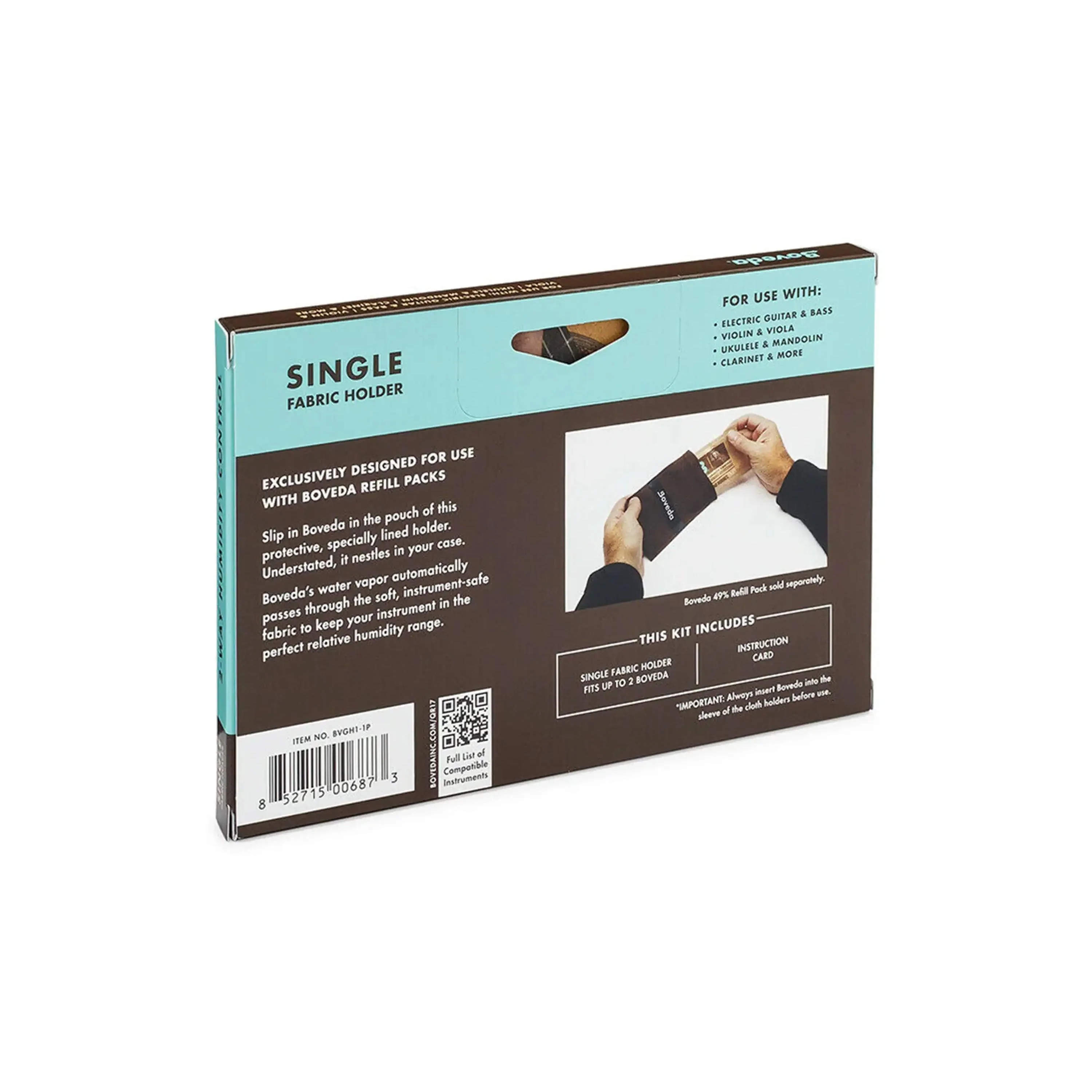Boveda Fabric Case To Hold 49% Humidifier - Single Pouch - Image 3
