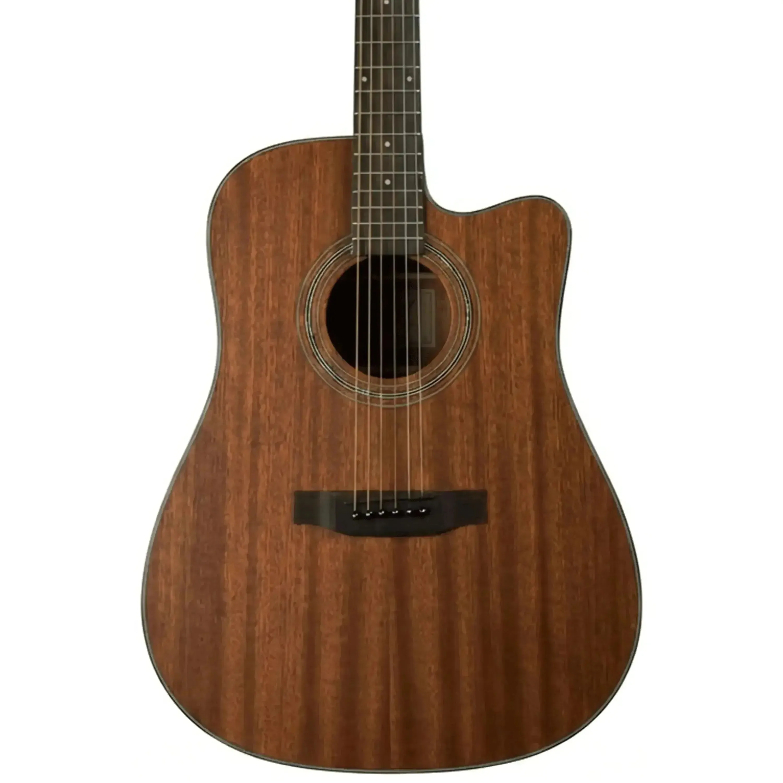 Bristol by Blueridge BD-15CE Dreadnought Acoustic-Electric Guitar with Cutaway