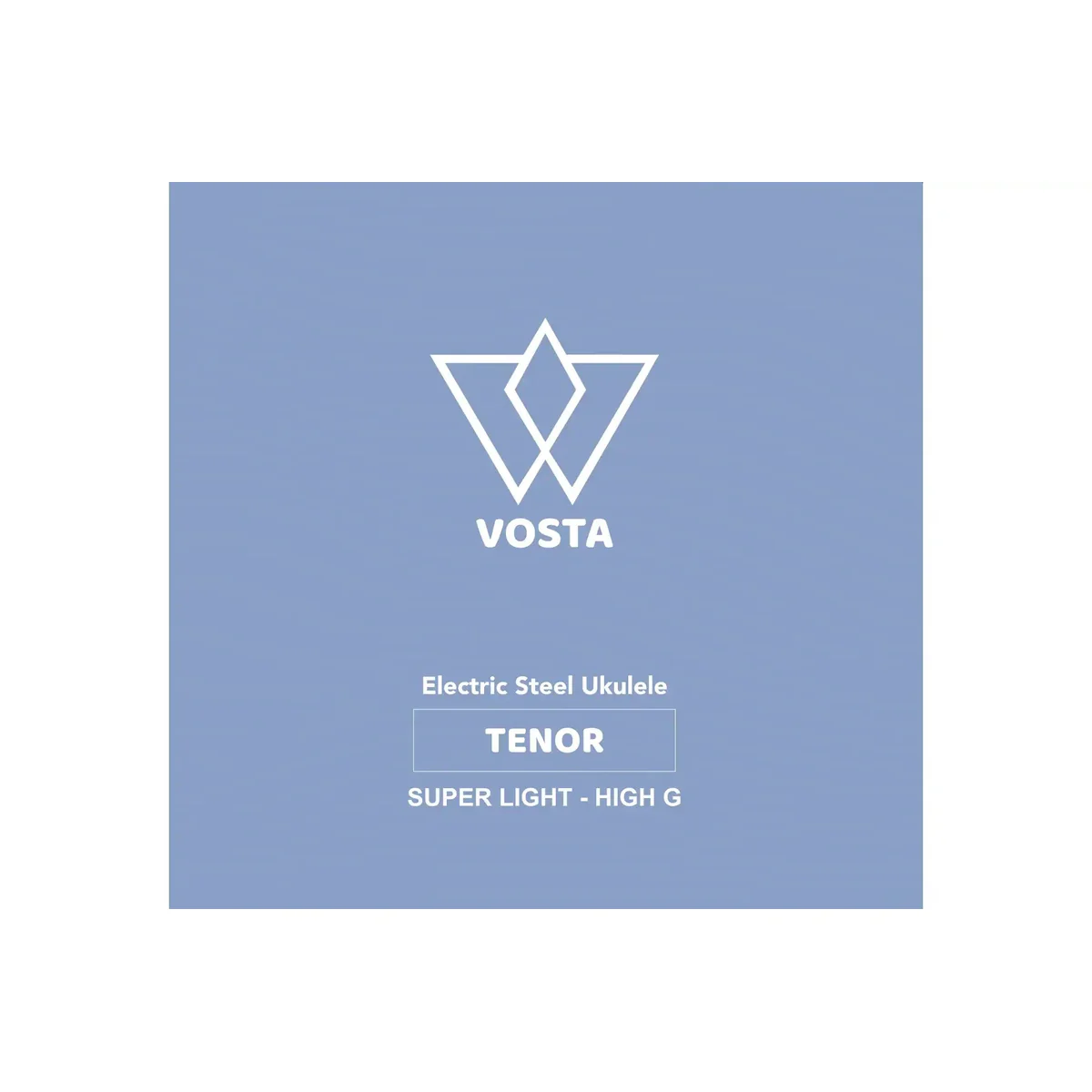 Vosta Electric Tenor Ukulele Steel Strings - SUPER LIGHT HIGH G